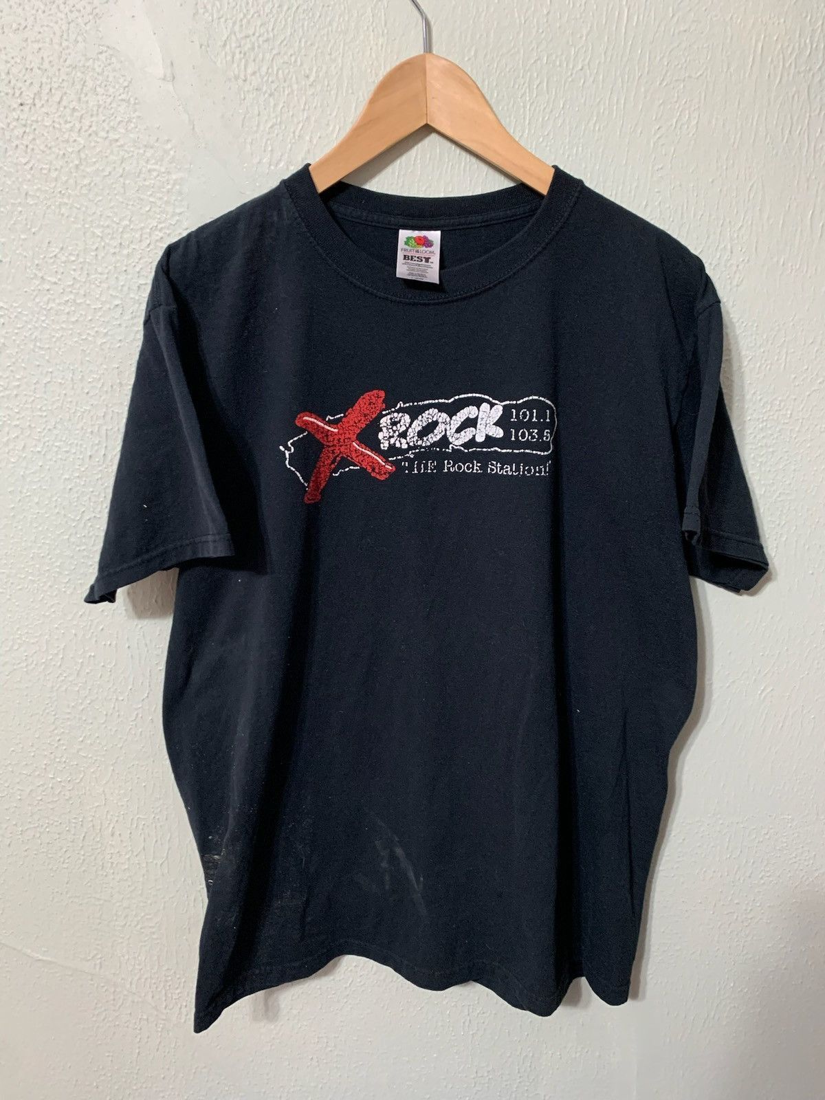 Vintage Xrock 101.1 Radio Station T-Shirt