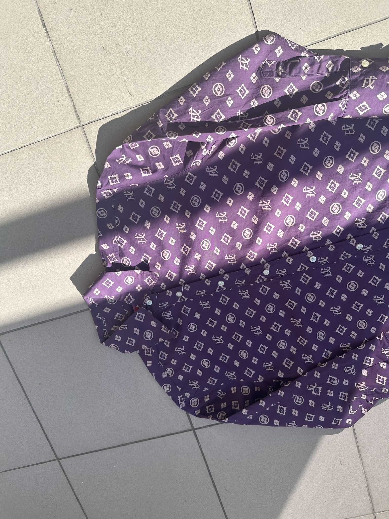 Evisu × Japanese Brand Evisu Donna monogram shirt boxy Size US S / EU 44-46 / 1 - 4 Thumbnail