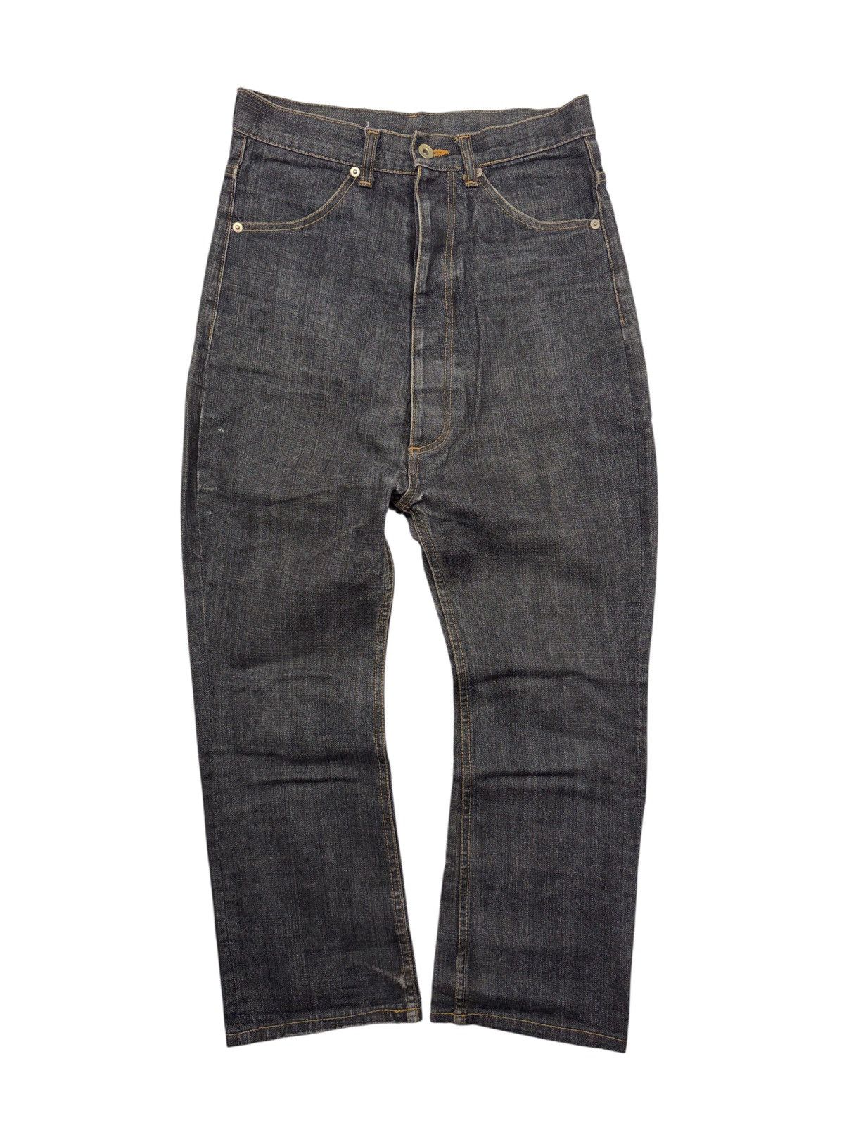 Julius FW03 High Rise Cropped Denim Jeans Size US 30 / EU 46 - 1 Thumbnail