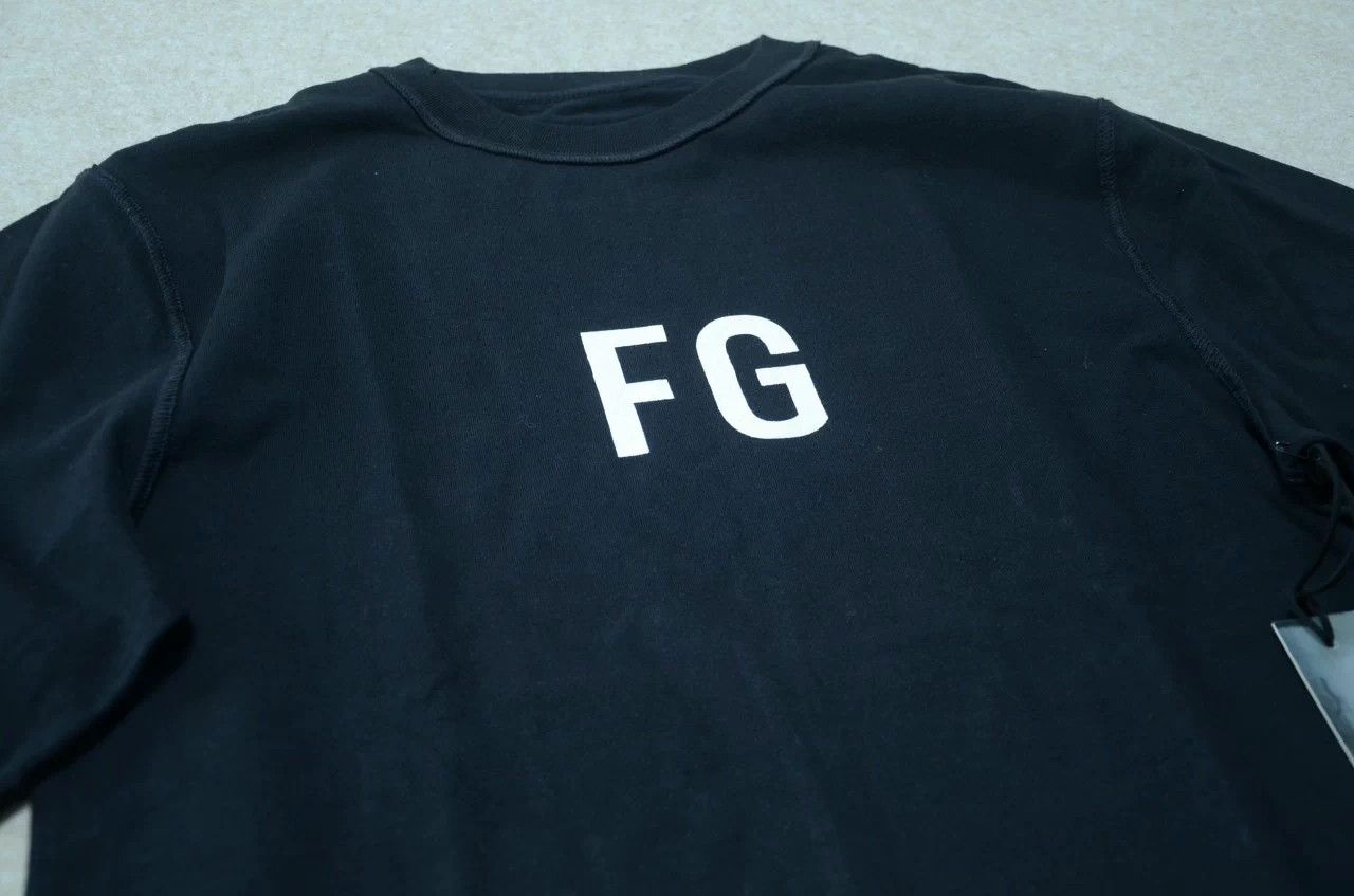 Fear of God FOG 6th Long Sleeve T-Shirt Black S Rich Size US S / EU 44-46 / 1 - 2 Thumbnail