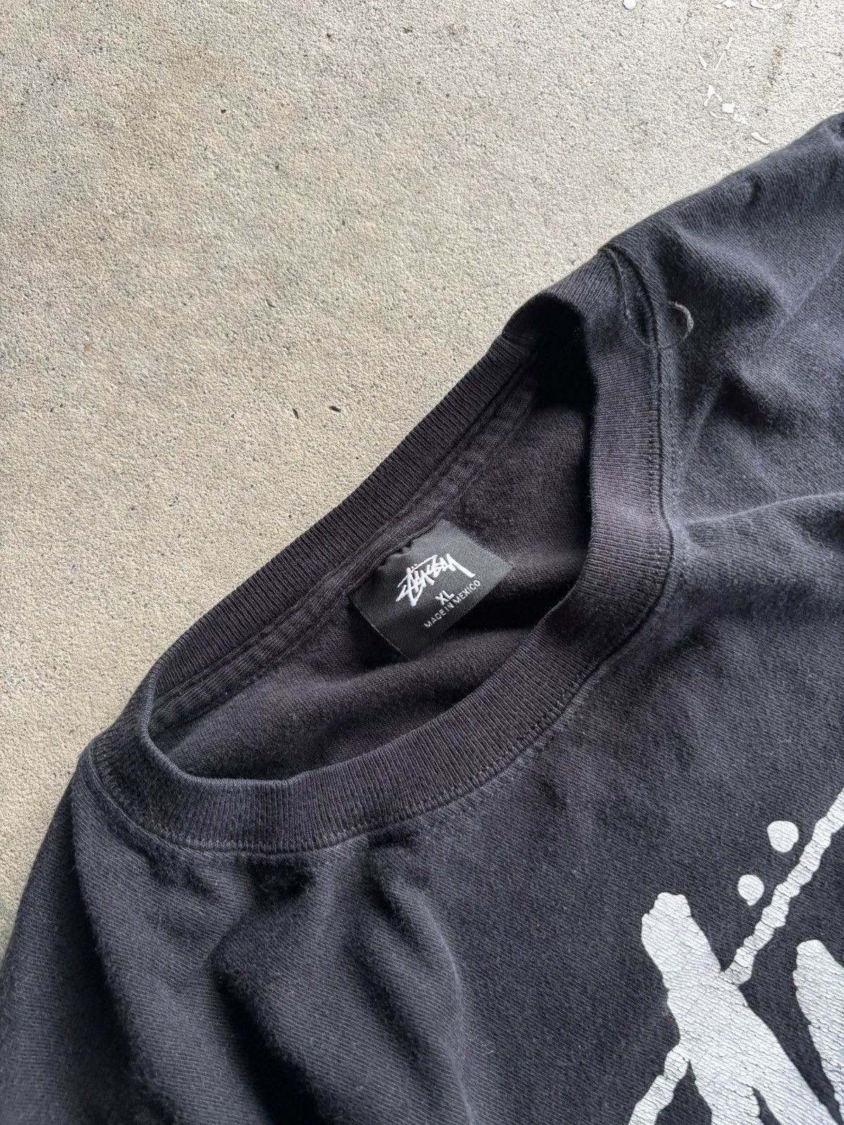 Stussy Vintage Stussy Double Sided World Tour Boxy Faded Longsleeve Size US XL / EU 56 / 4 - 4 Thumbnail