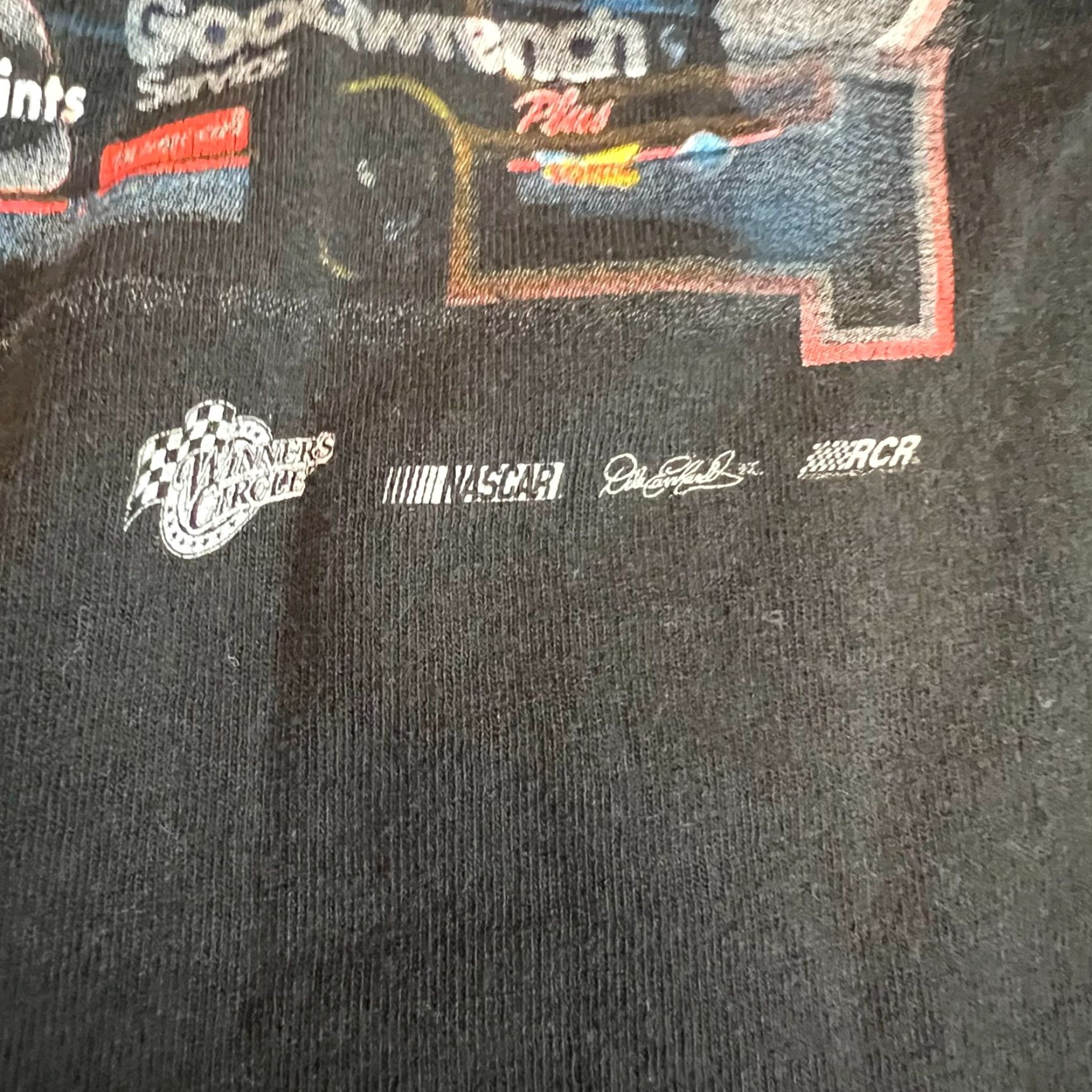 Vintage VINTAGE Dale Earnhardt 2000 NASCAR Graphic T-Shirt Mens Large Black 2-Sided Print Size US L / EU 52-54 / 3 - 6 Thumbnail