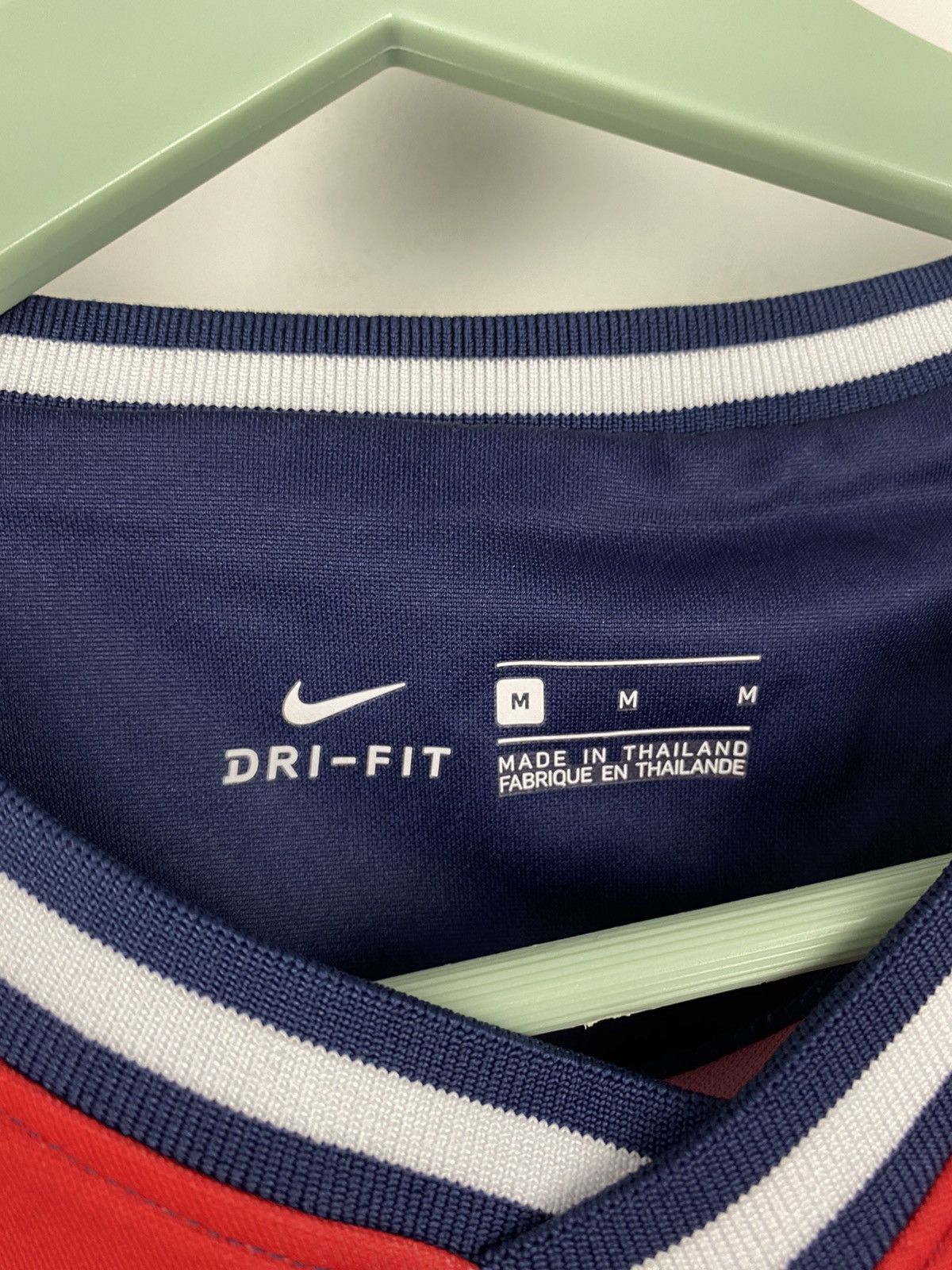 Nike PSG 2020 2021 #7 Mbappé Nike Football Jersey Juventus Real Size US M / EU 48-50 / 2 - 14 Thumbnail