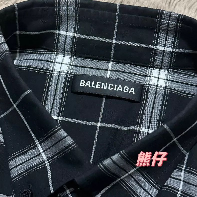 Balenciaga Balenciaga size 38 Logo stripe long sleeve shirt back logo Size US XS / EU 42 / 0 - 3 Thumbnail