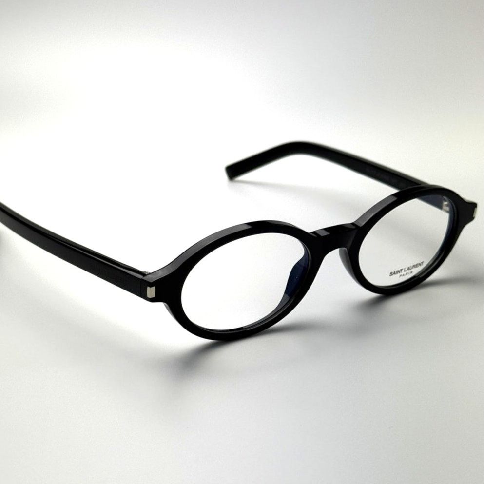 Saint Laurent Paris NEW Saint Laurent SL751 OPT 001 Black/Clear Blue Light Block Size ONE SIZE - 6 Thumbnail