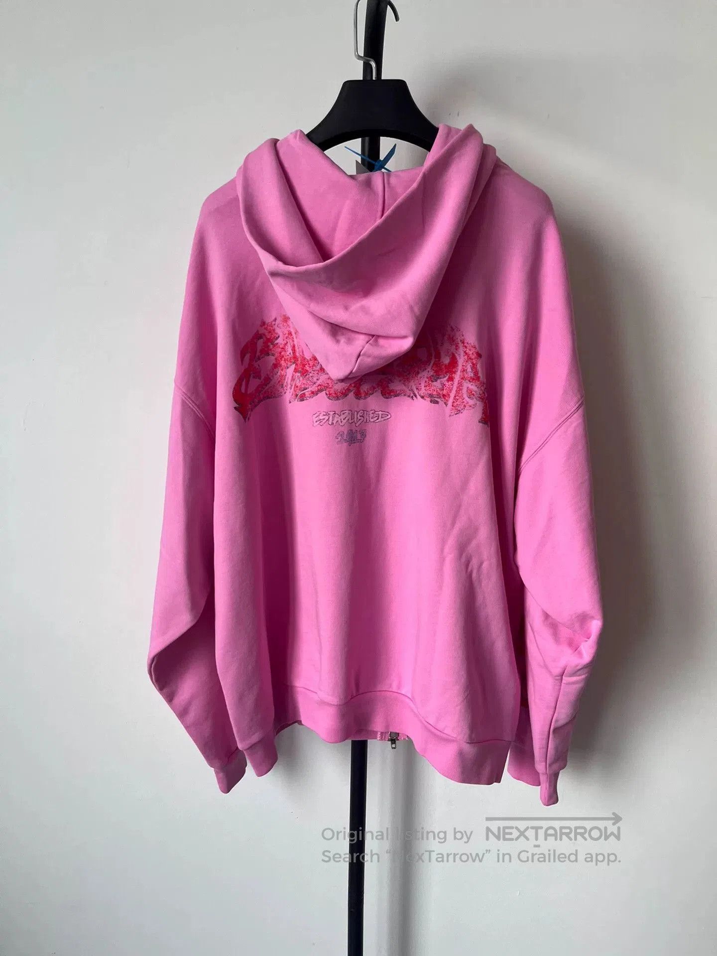 Balenciaga balenciaga color block pink hoodie. Size US S / EU 44-46 / 1 - 1 Thumbnail