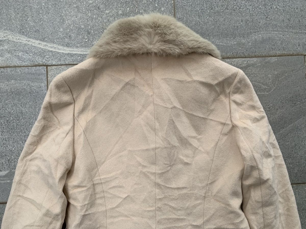 Yohji Yamamoto La Chambre D’ine by Yohji Yamamoto Rabbit Fur Wool Jacket Size XS / US 0-2 / IT 36-38 - 19 Thumbnail