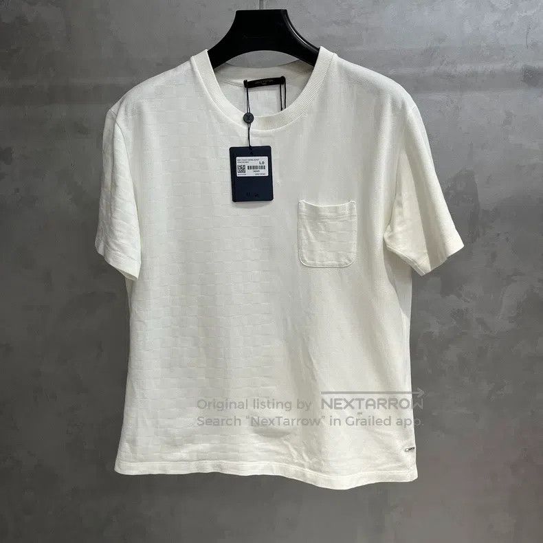 Louis Vuitton Louis Vuitton White solid classic checkerboard embossed cr Size US L / EU 52-54 / 3 - 1 Thumbnail