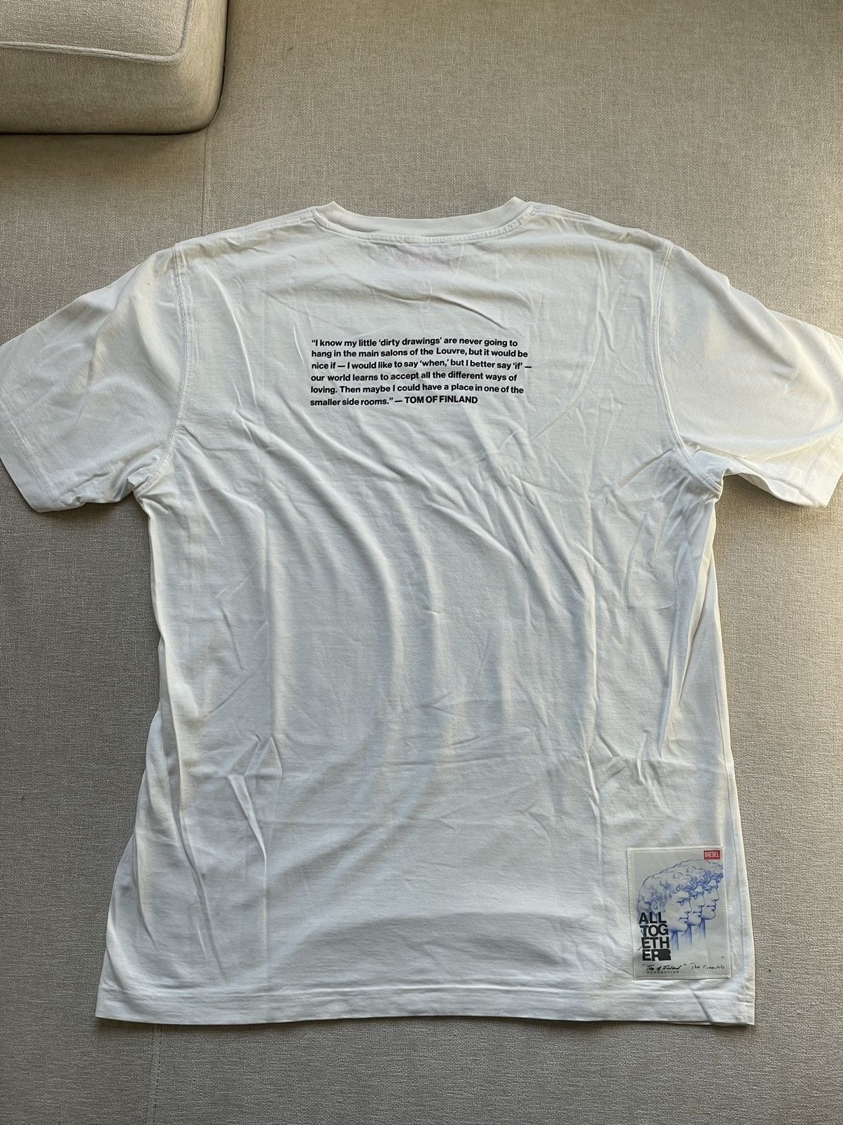 Diesel Exclusive Diesel x Tom of Finland unisex T-shirt Size US S / EU 44-46 / 1 - 2 Thumbnail