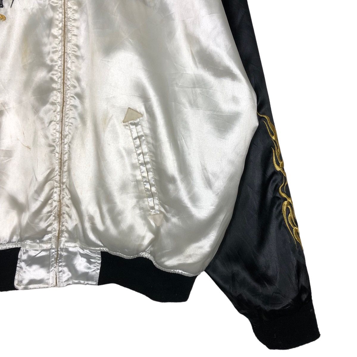 Japanese Brand 🔥Vintage Sukajan Jacket Unstoppable inspire Chrome Hearts Size US L / EU 52-54 / 3 - 6 Thumbnail