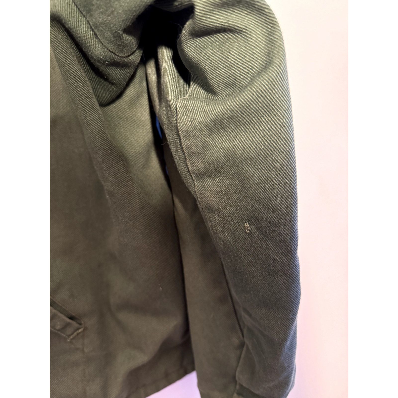 Vintage Vintage Green Sunfaded Quilted Lined Boxy Workwear Jacket Size US M / EU 48-50 / 2 - 3 Thumbnail