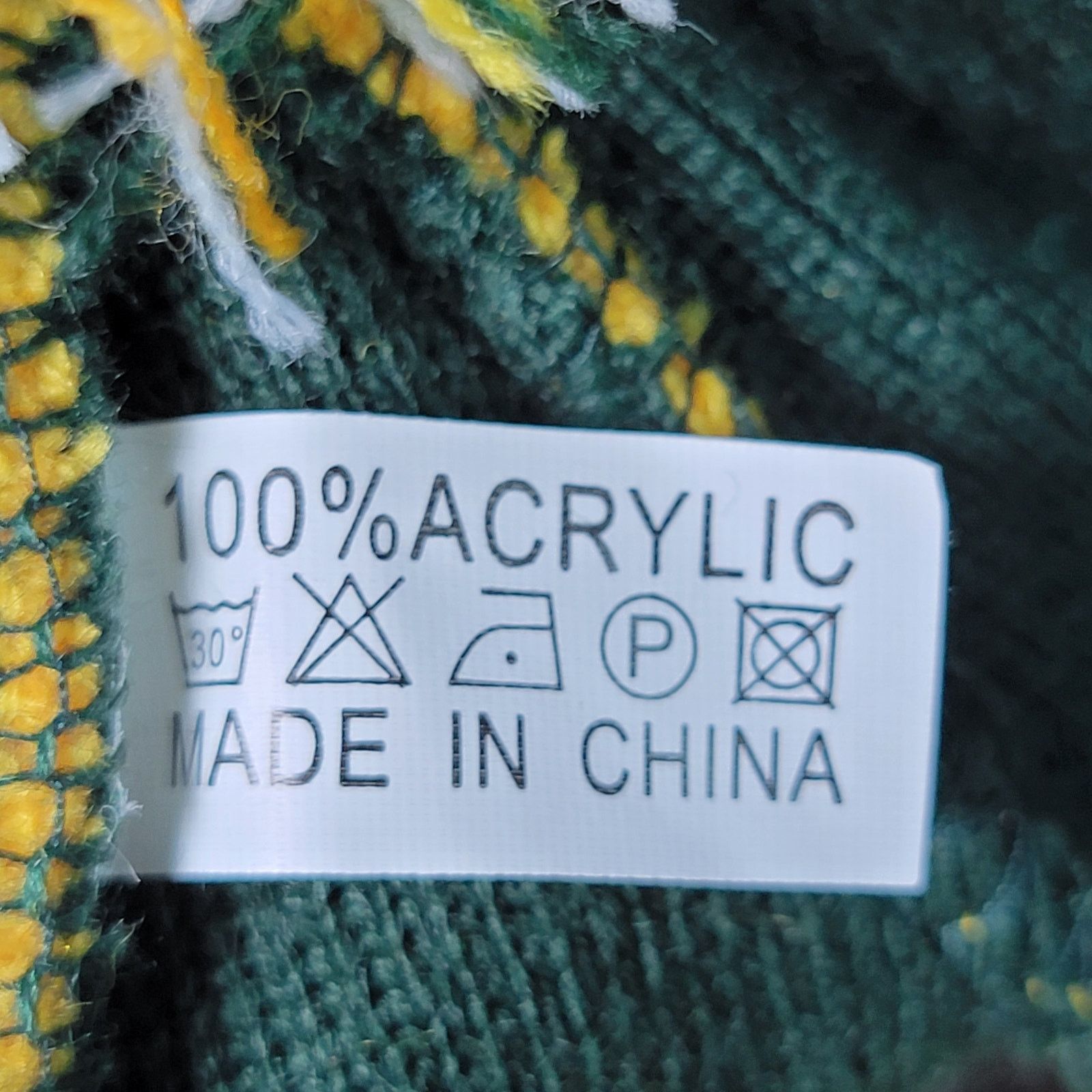 Other Green Bay Packers Knit Beanie w/ Single Pom Pom - NWT Size ONE SIZE - 6 Thumbnail