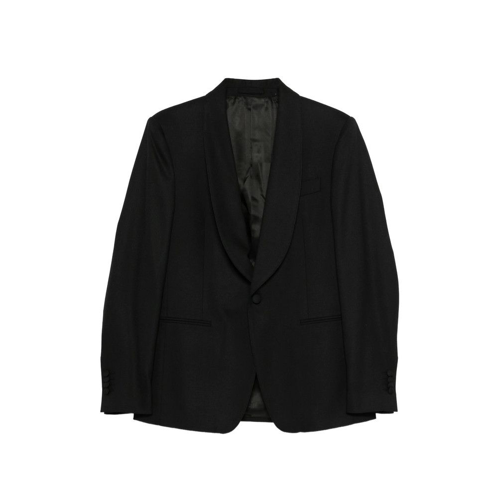 Lardini Lardini BLACK Jackets - Suit & Dinner Jackets Size US XL / EU 56 / 4 - 1 Thumbnail