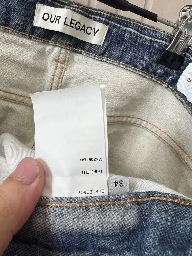 Our Legacy Our Legacy Washable, color-matched, loose-fit straight-leg Size US 34 / EU 50 - 7 Thumbnail
