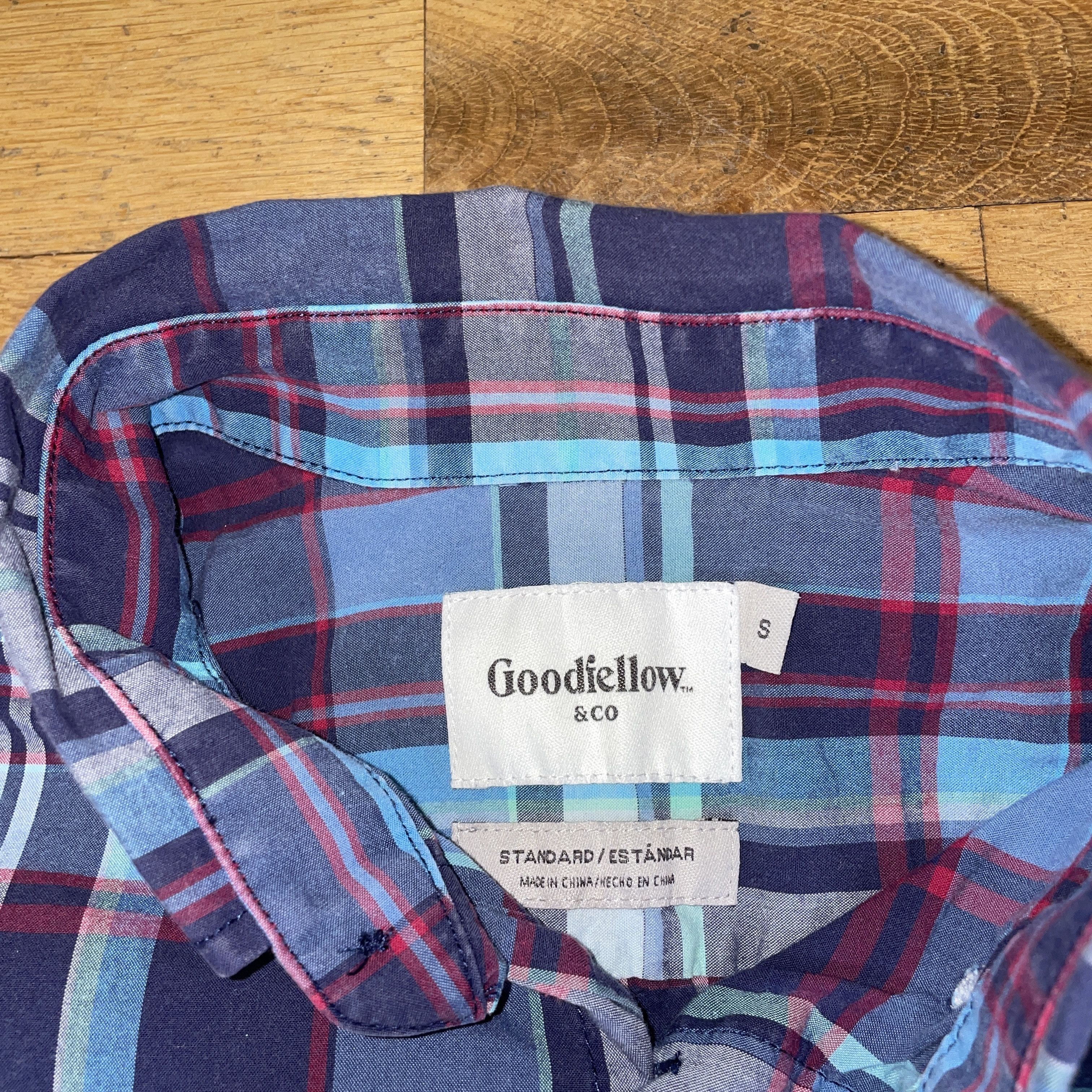Vintage Goodfellow Men's Standard Fir Check Shirt Size S Size US S / EU 44-46 / 1 - 2 Thumbnail