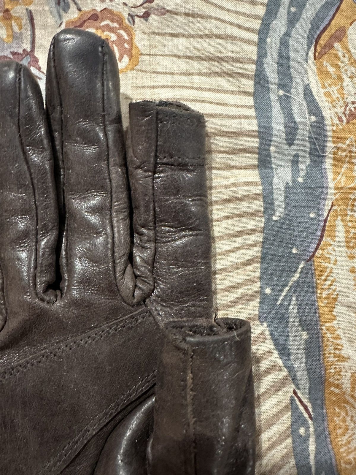 Rick Owens Rick Owens Touchscreen Leather Gloves Size ONE SIZE - 3 Thumbnail