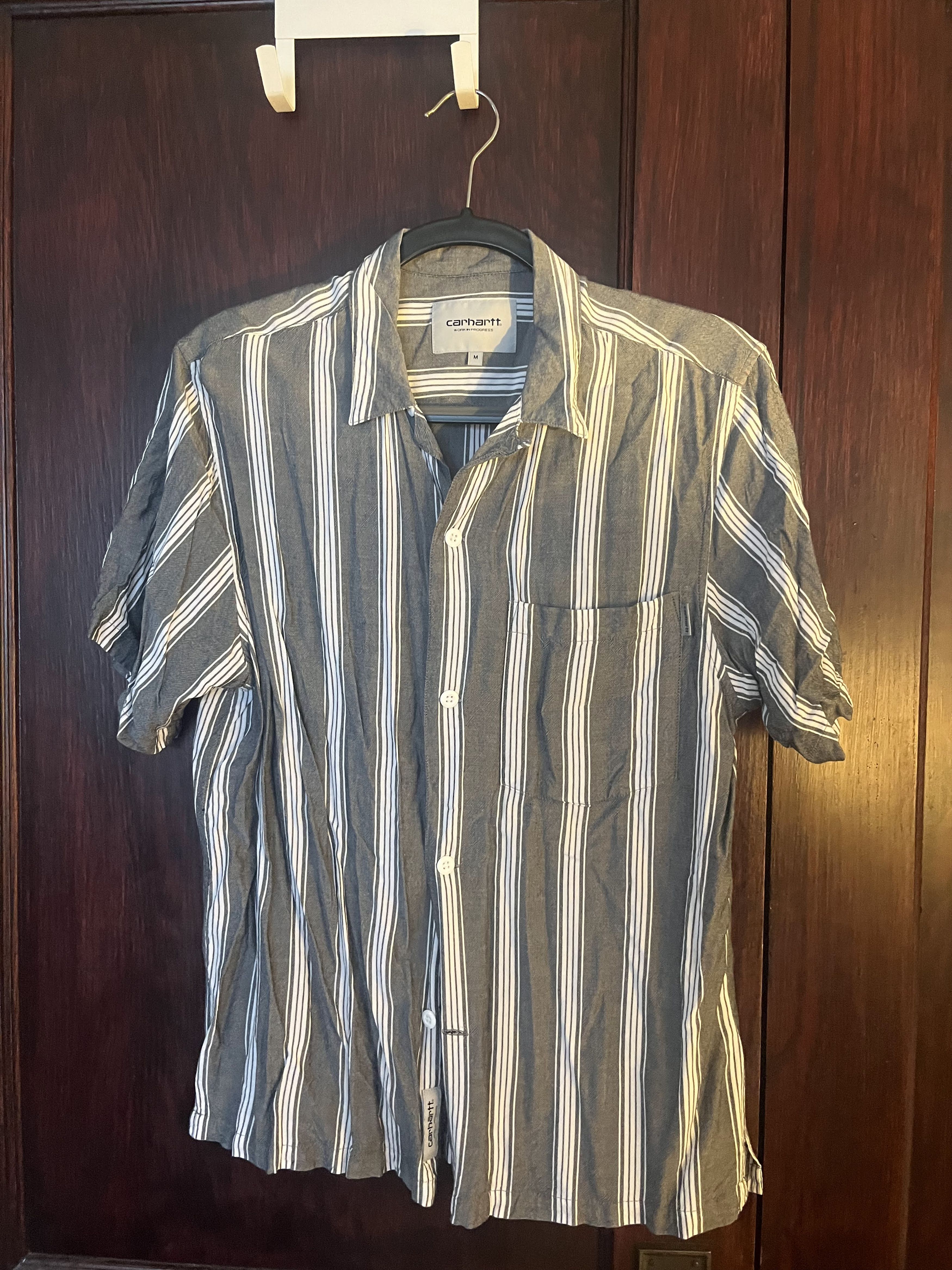 Carhartt Wip Carhartt WIP Button Down Short Sleeve Size US M / EU 48-50 / 2 - 1 Thumbnail