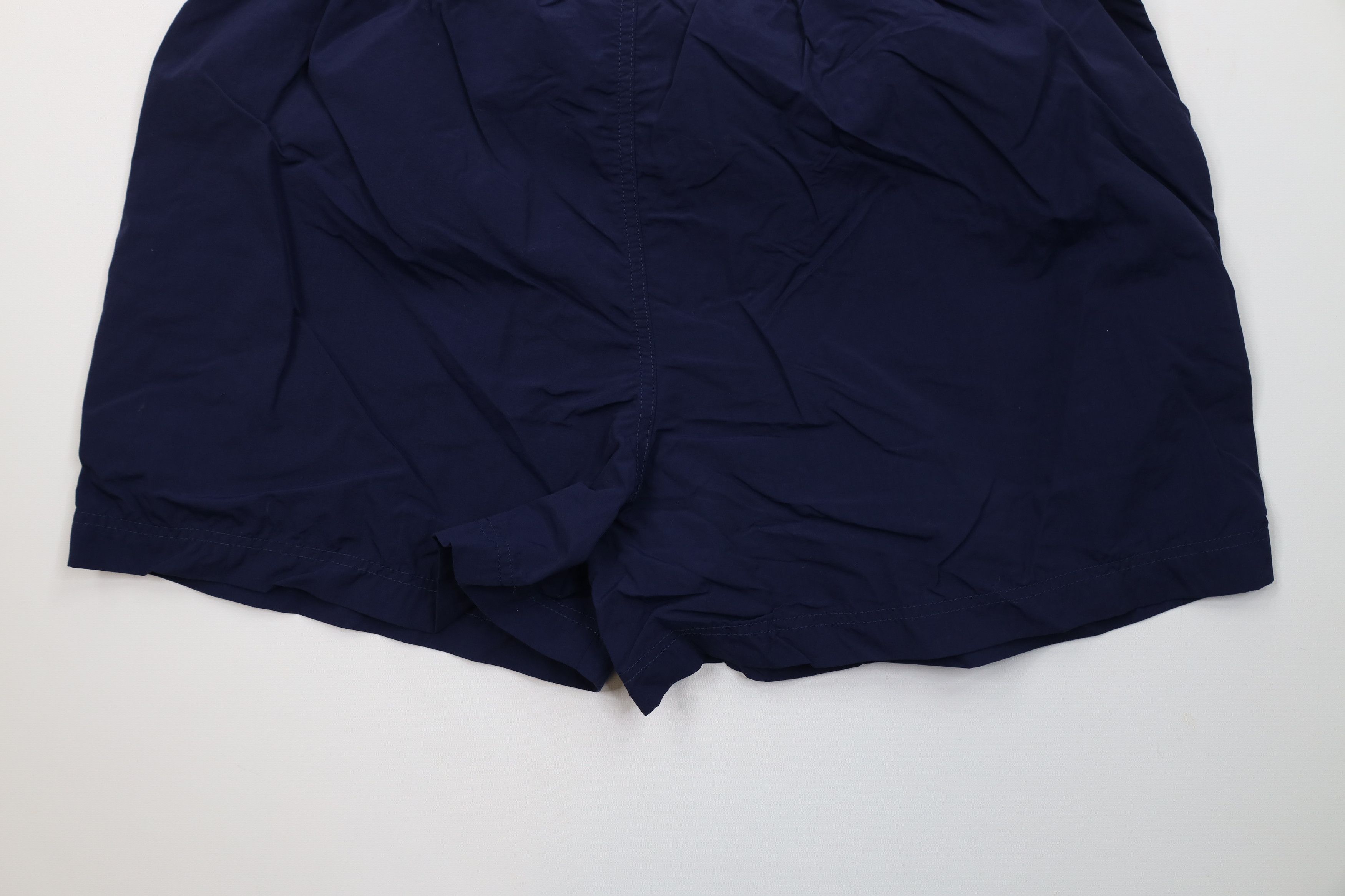 L.L. Bean Vintage 90s LL Bean Above Knee Shorts Baggies Blue Nylon Size 36" / US 14 / IT 50 - 10 Thumbnail
