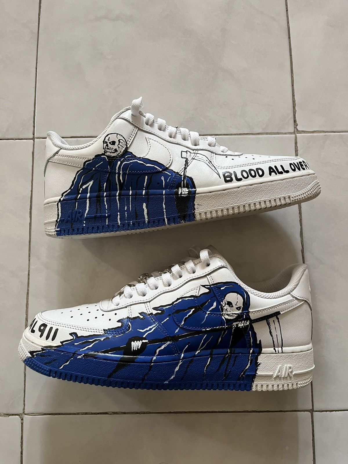 Nike Air Force 1 Reaper Warren Lotas Inspired Size US 9.5 / EU 42-43 - 1 Thumbnail