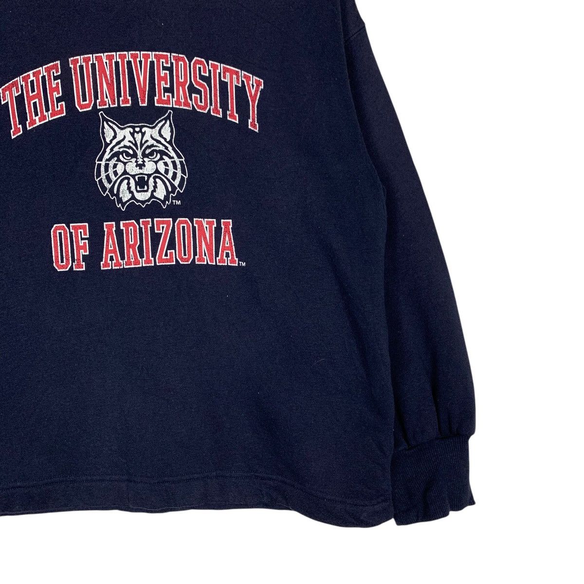 GU THE UNIVERSITY Of ARIZONA Big Logo Crop Sweatshirt #1465-C66 Size US M / EU 48-50 / 2 - 4 Thumbnail