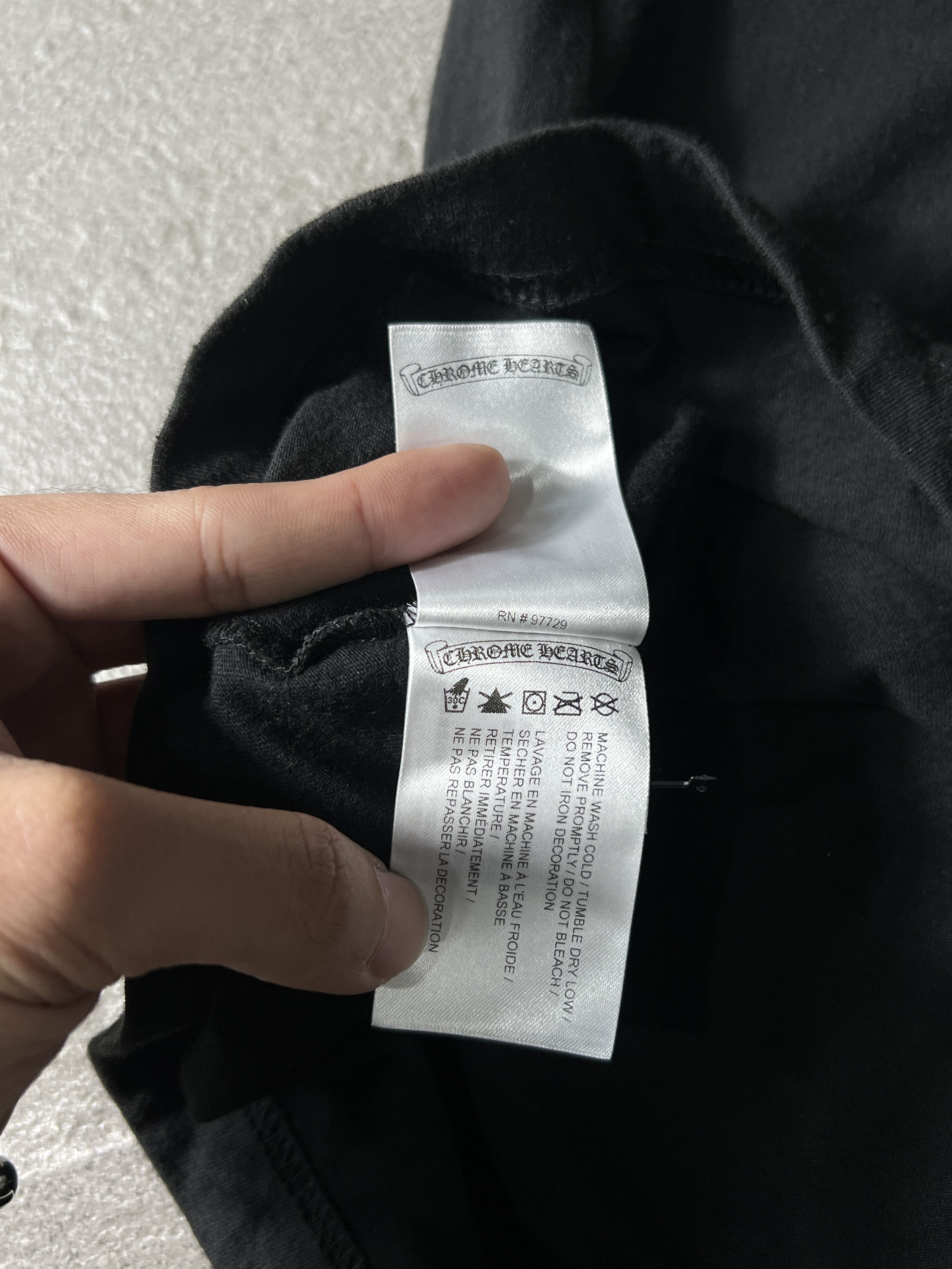 Chrome Hearts Chrome Hearts Las Vegas Tee Black XXL Size US XXL / EU 58 / 5 - 9 Thumbnail