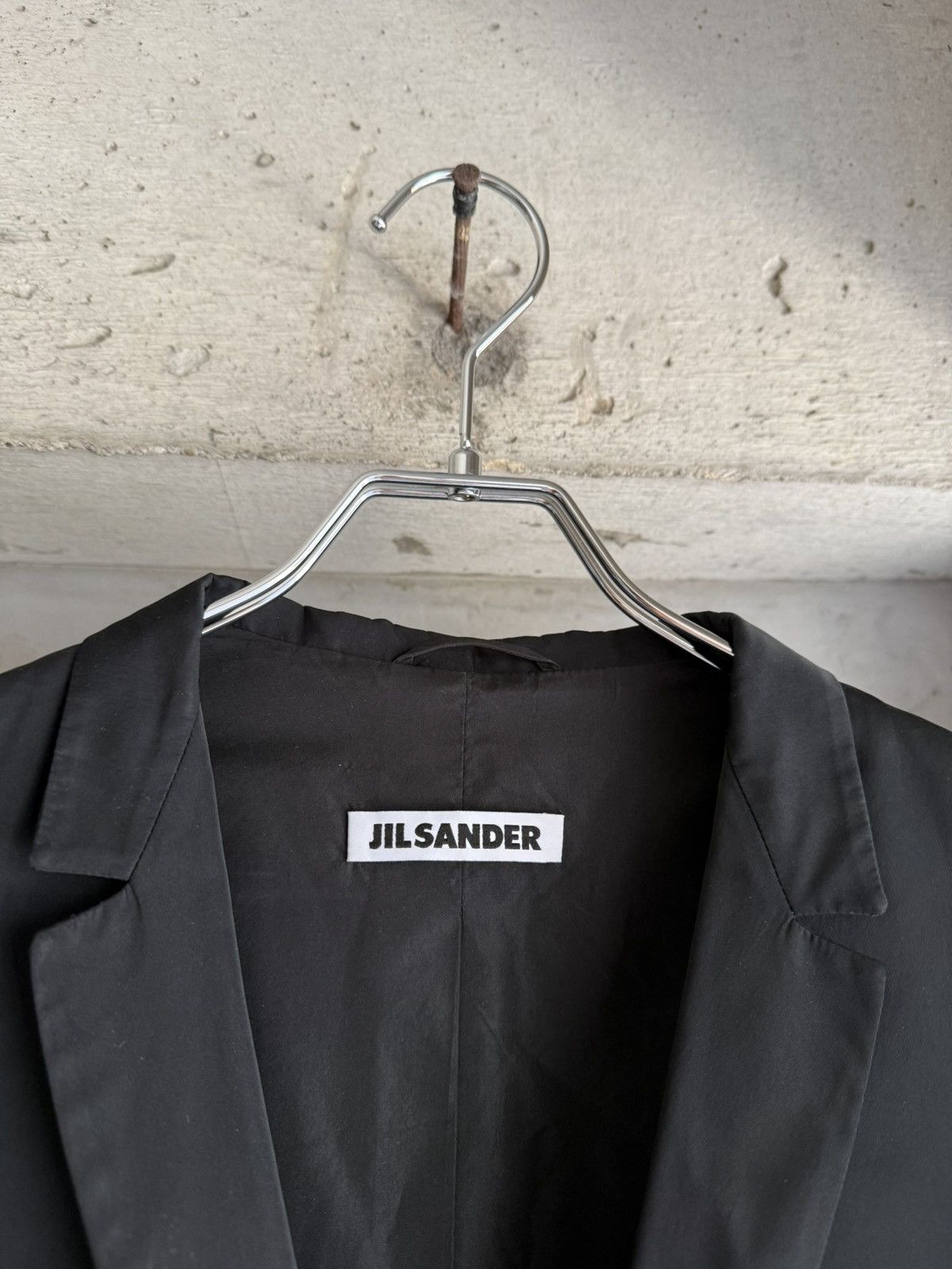 Jil Sander JIL SANDER Archive Black Chester Coat Size S / US 4 / IT 40 - 7 Thumbnail
