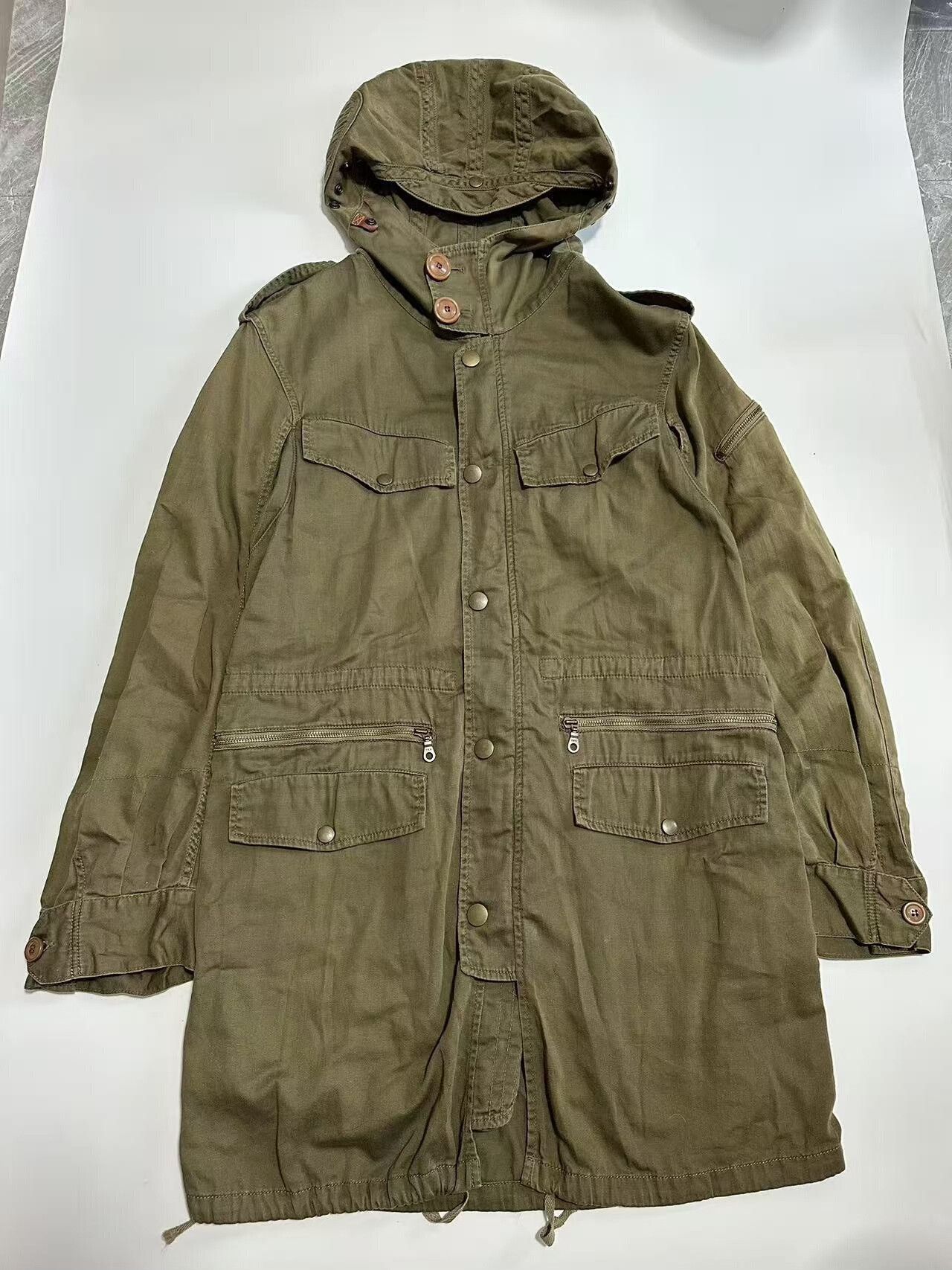 L.G.R L.G.B. Green Parka Jacket Size US M / EU 48-50 / 2 - 1 Thumbnail