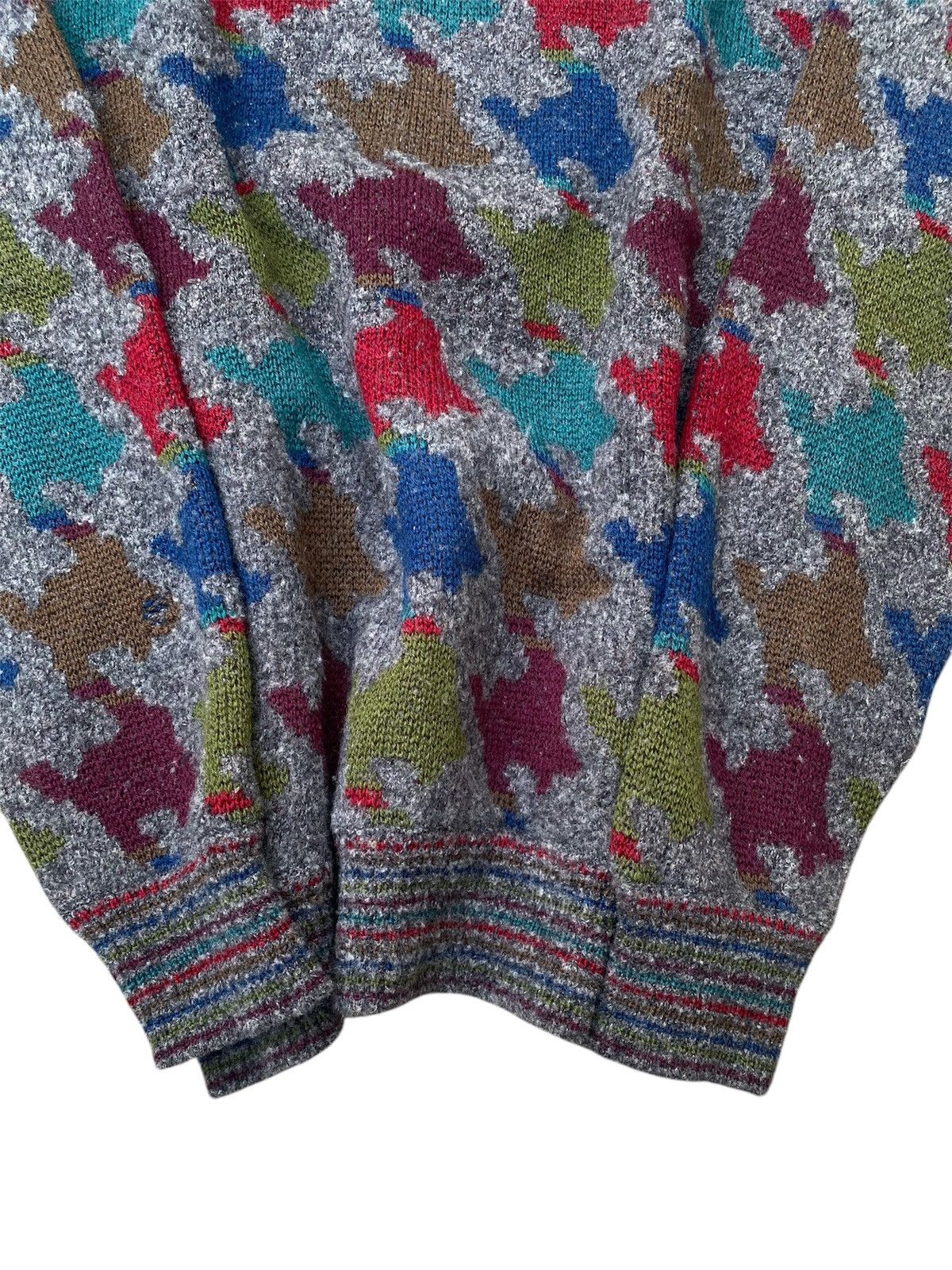 Designer × Missoni Vintage Missoni Floral Pattern Knit Sweater Size US M / EU 48-50 / 2 - 4 Thumbnail