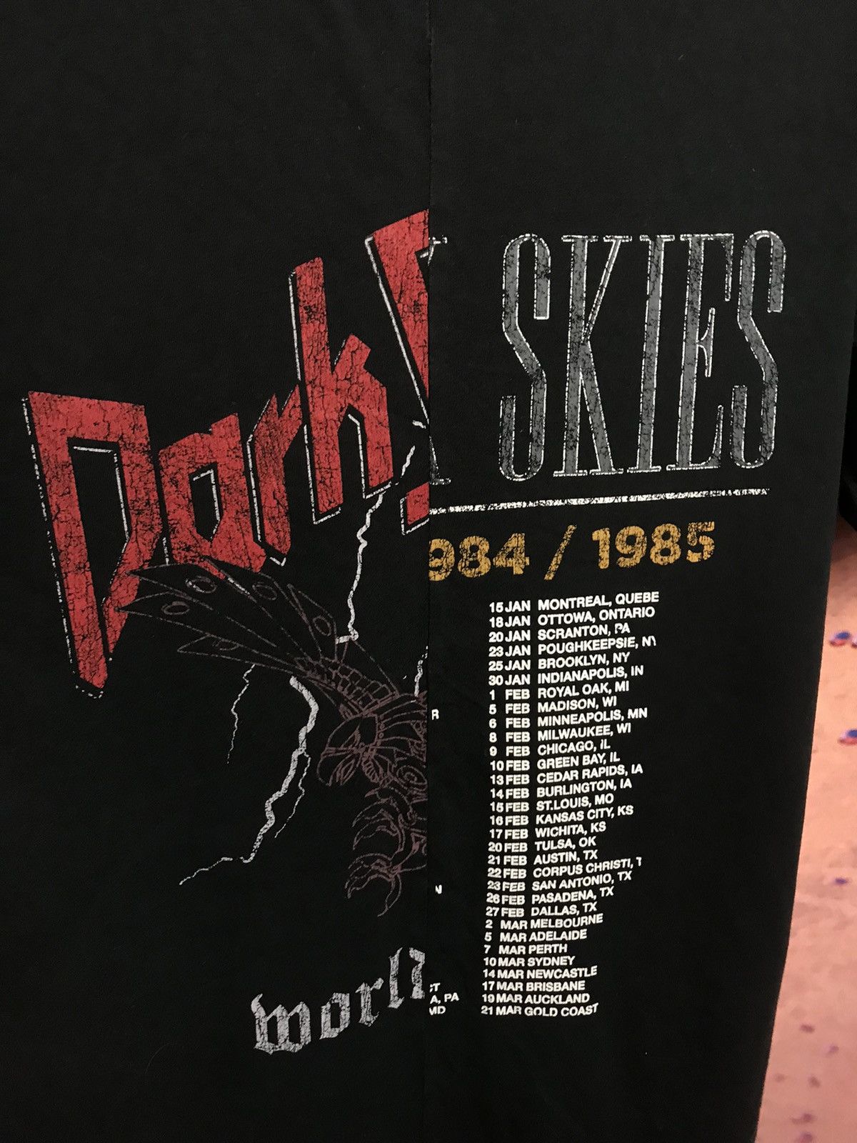 Band Tees × Vintage Vintage DarkSkies band rock tee Size US M / EU 48-50 / 2 - 3 Thumbnail