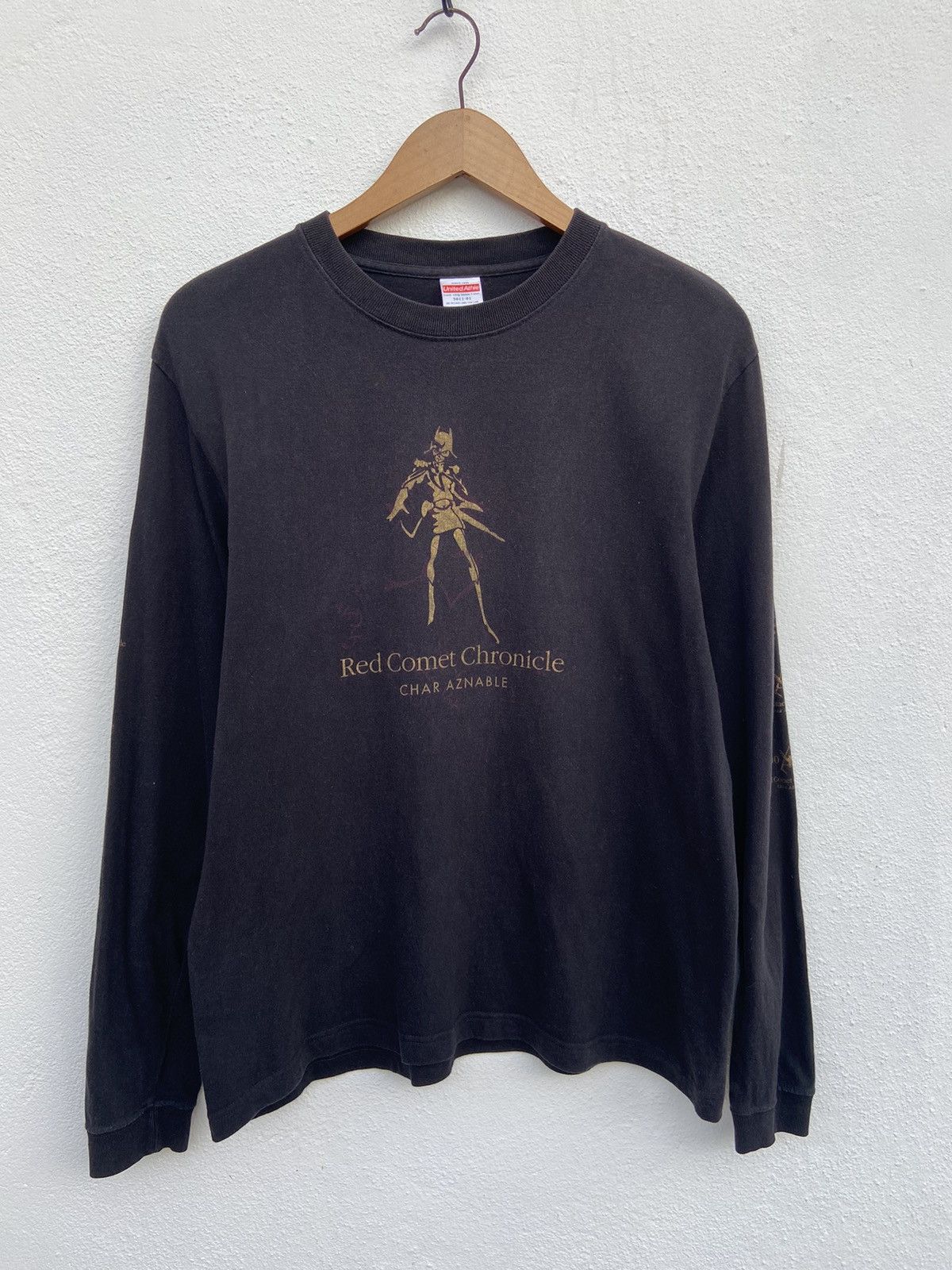 Anime 🔥 RED Comet Chronicle t shirt Gundam Size US M / EU 48-50 / 2 - 2 Thumbnail