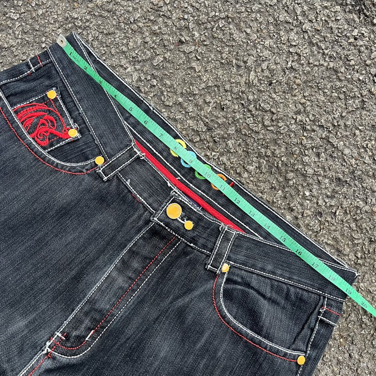 Coogi Coogi Embroidery Jeans Crazy Y2K Rap Denim Ed Hardy Pants Size US 38 / EU 54 - 6 Thumbnail