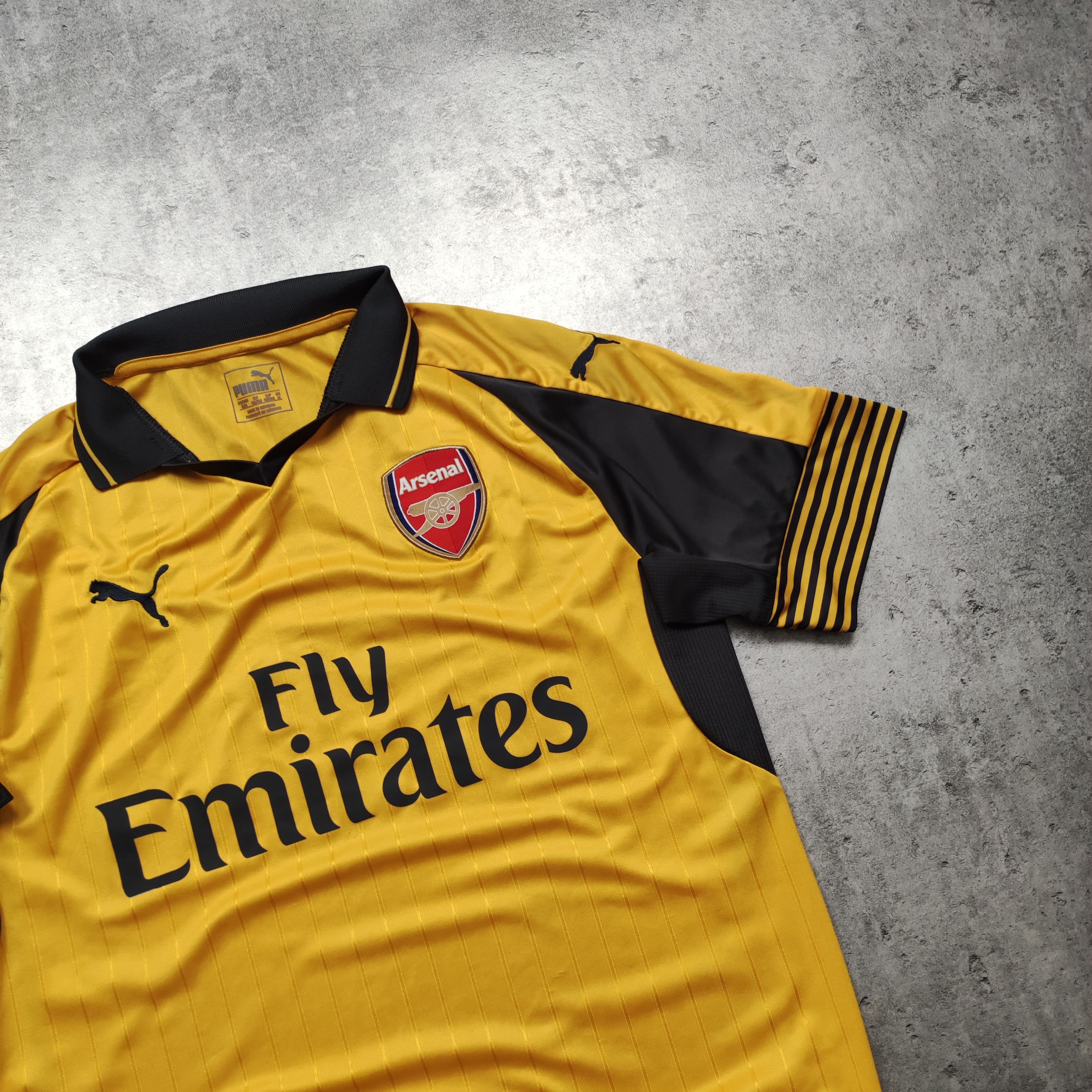Puma RARE Puma x Arsenal London 2017/18 Away Footblal Jersey Size US M / EU 48-50 / 2 - 4 Thumbnail