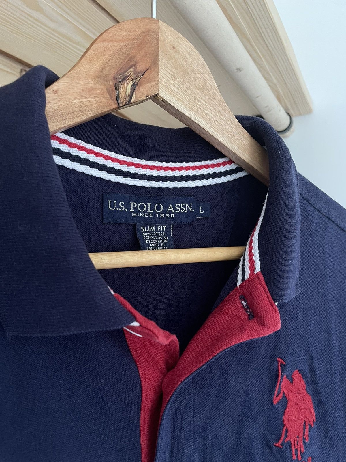 U.S. Polo Assn. Vintage Big Logo Polo Ralph Lauren USA #3 Chief Keef Size US L / EU 52-54 / 3 - 5 Thumbnail