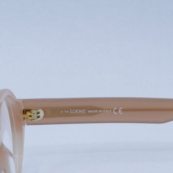 Loewe Loewe LW50009I 072 Eyeglasses Light Pink 48mm Round Frame Size ONE SIZE - 6 Thumbnail