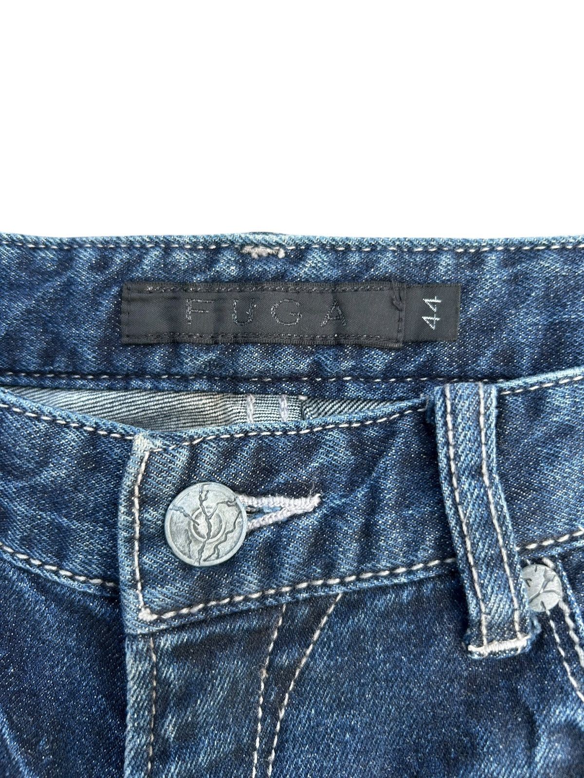 GOSTAR DE FUGA Gostar De Fuga Japanese Distressed Denim Jeans Size US 30 / EU 46 - 4 Thumbnail
