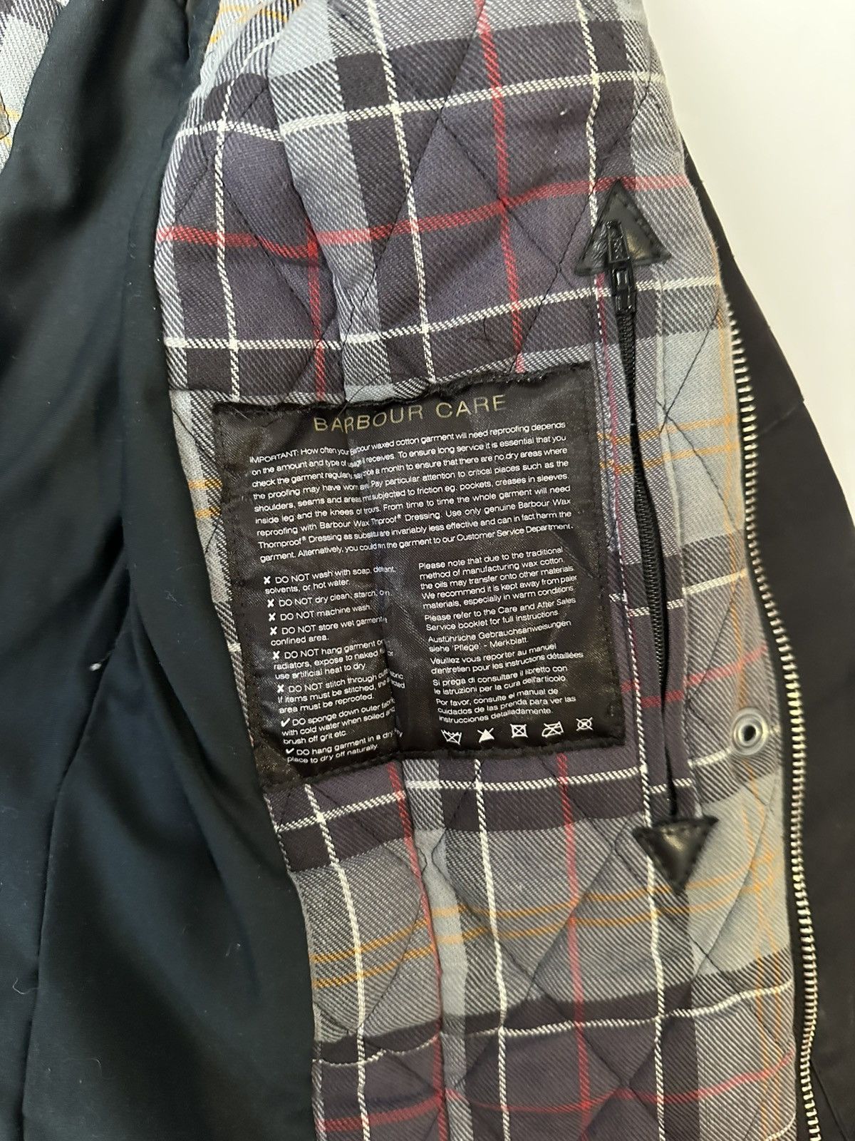 Barbour Barbour International Fireblade women Wax Jacket Size UK 12 Size XL / US 12-14 / IT 48-50 - 12 Thumbnail