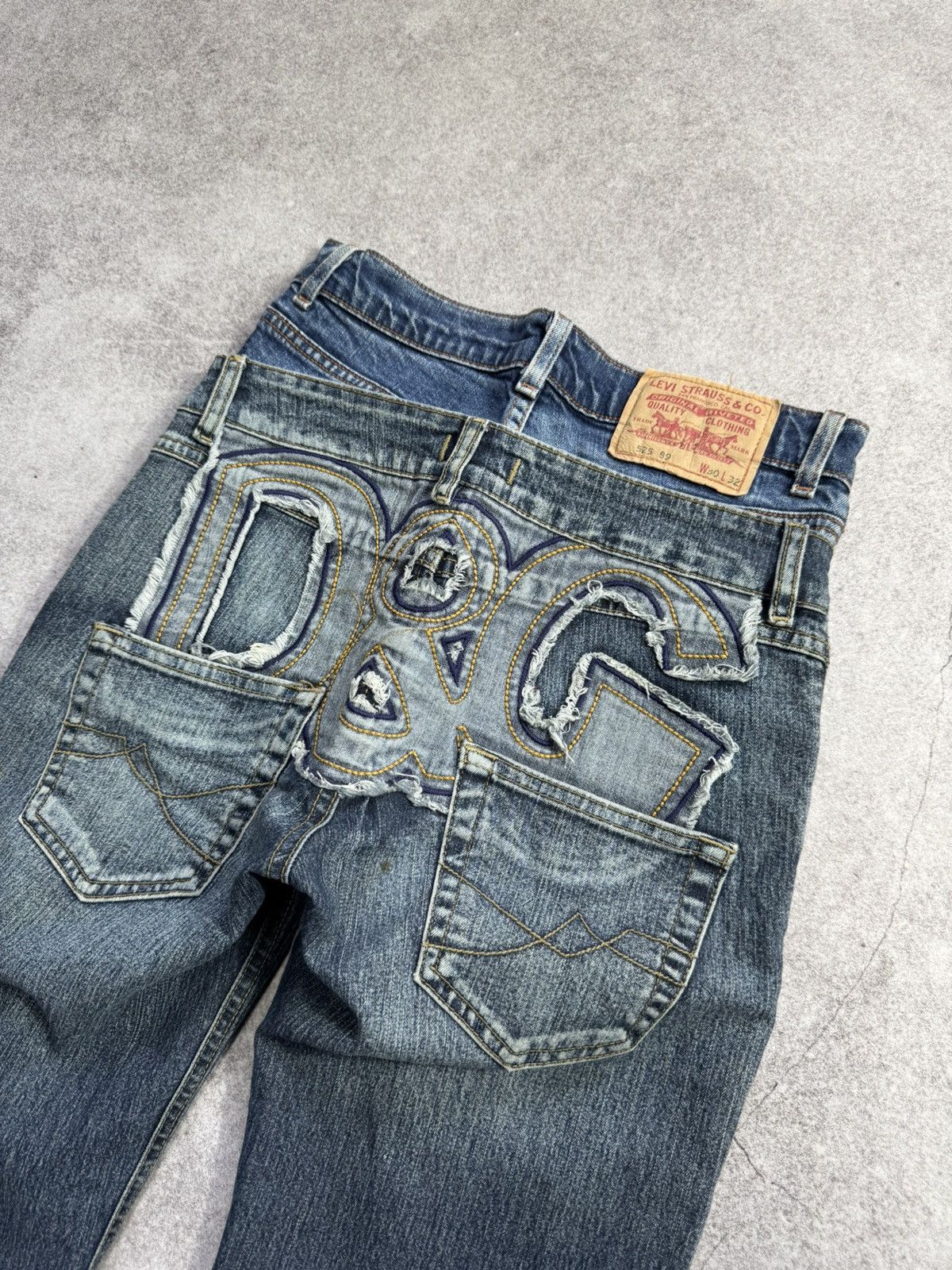 Dolce & Gabbana Dolce Gabbana Archive RARE Flared Jeans 1 of 1 Levis Size US 30 / EU 46 - 3 Thumbnail