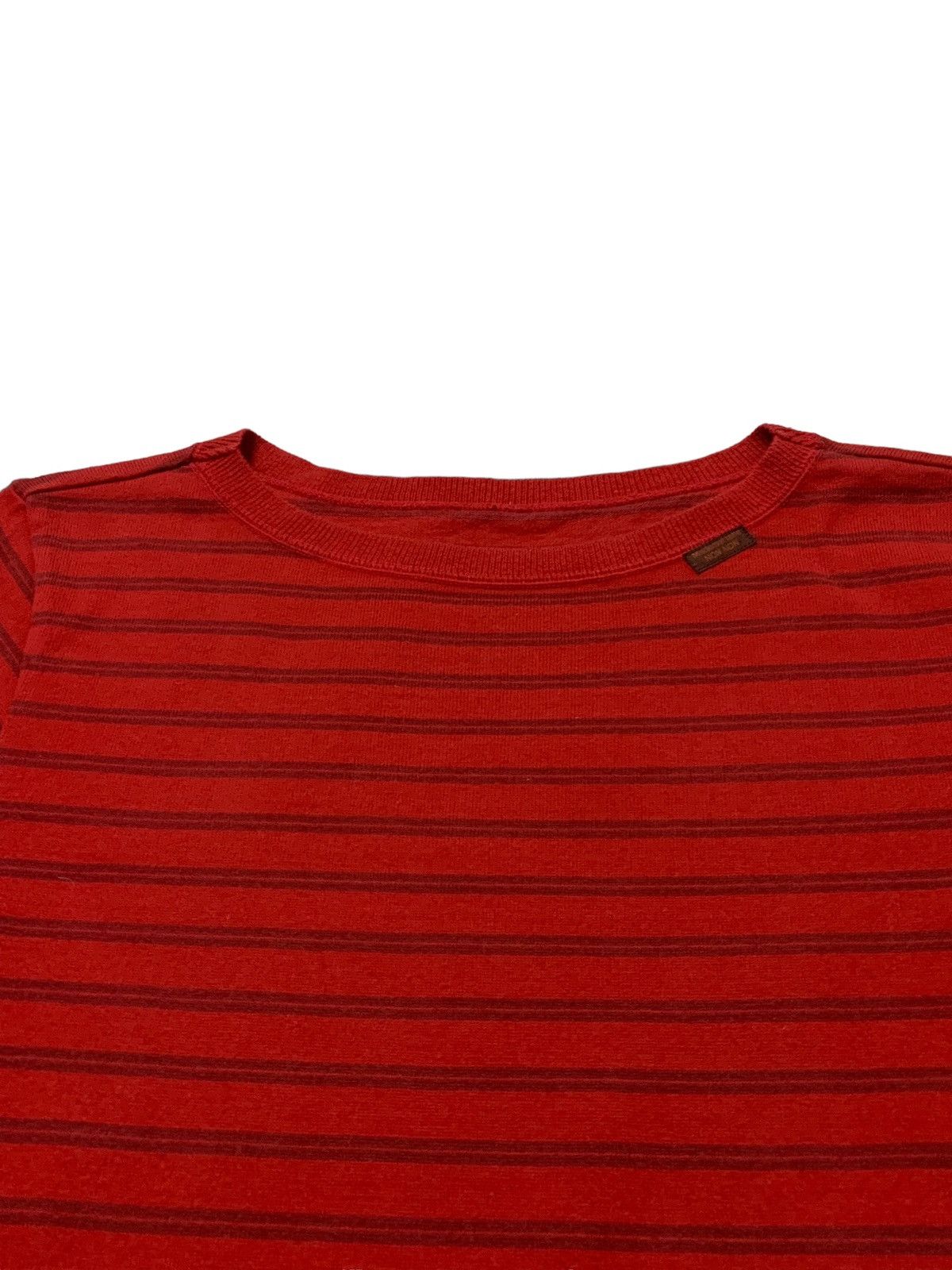 Issey Miyake × Mademoiselle Non Non × Ne-Net Mademoiselle Non Non Issey Miyake Stripe Long Sleeve Size L / US 10 / IT 46 - 4 Thumbnail