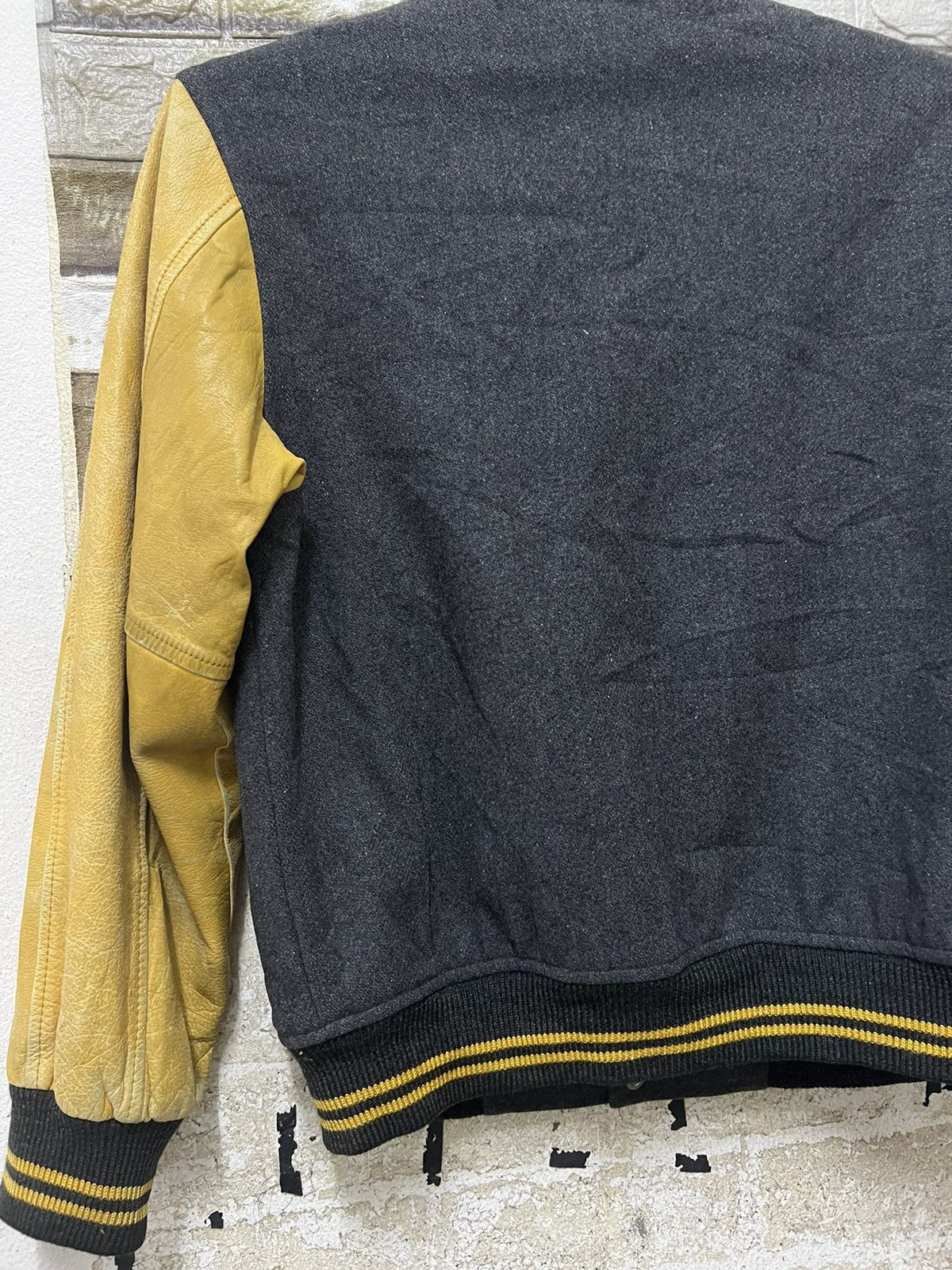 Leather × Macbeth Jacket VARSITY x MAC BETH Size US L / EU 52-54 / 3 - 5 Thumbnail