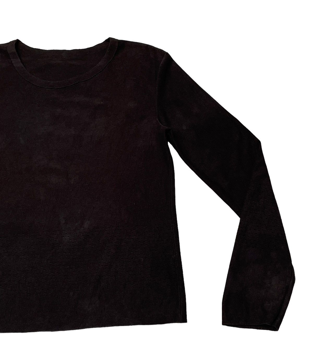 Vintage Vintage Japanese Brand Issey Miyake Plain T-Shirt 1990s Size US S / EU 44-46 / 1 - 3 Thumbnail