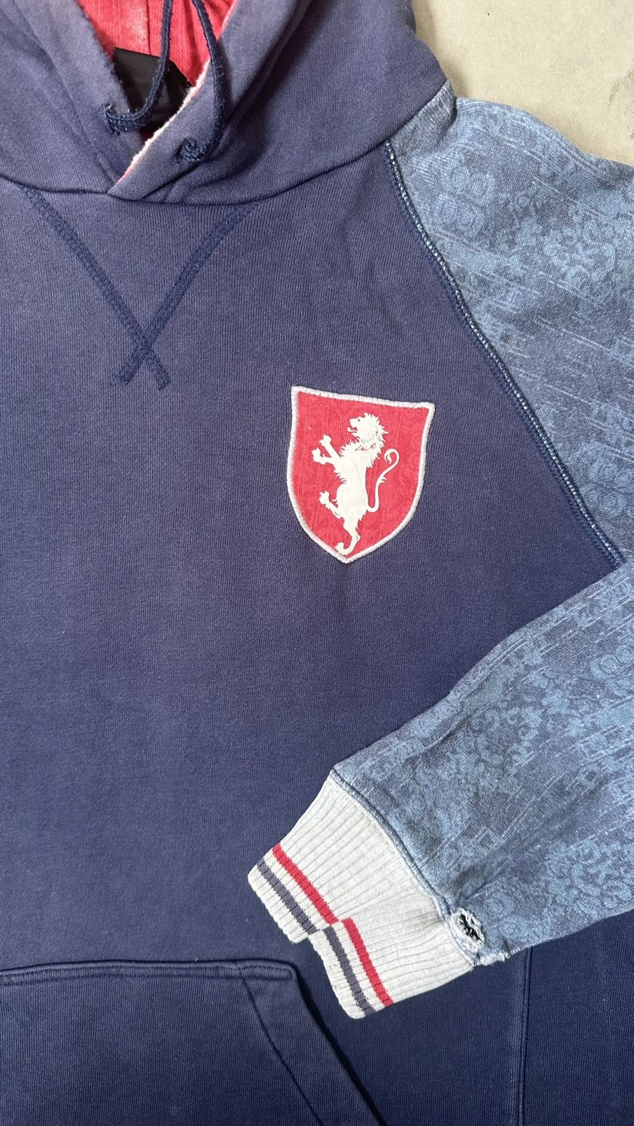 Kappa VINTAGE KAPPA SOCCER DISTRESSED HOODIE Size US M / EU 48-50 / 2 - 2 Thumbnail