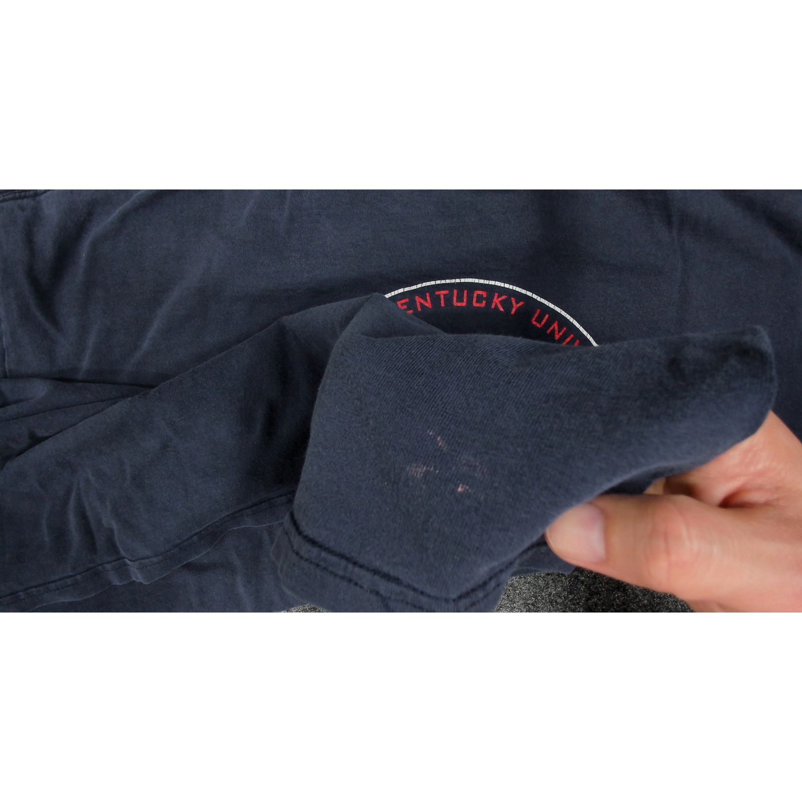 Jansport JanSport 1999 Thrashed Faded Western Kentucky Boxy Tee Size US XL / EU 56 / 4 - 8 Thumbnail
