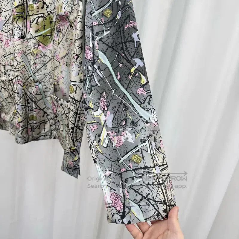 Fendi Fendi Multicolor Silk Long Sleeve Shirt . Size US L / EU 52-54 / 3 - 4 Thumbnail