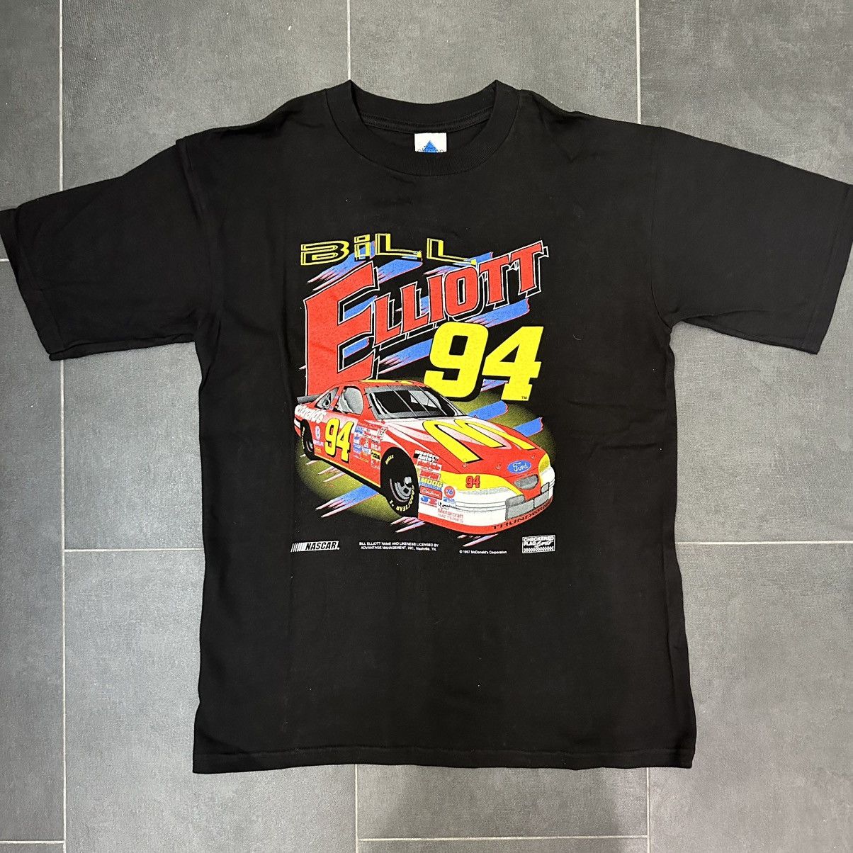 Vintage Crazy vintage 90s Bill Elliott nascar racing t-shirt Size US XS / EU 42 / 0 - 1 Thumbnail