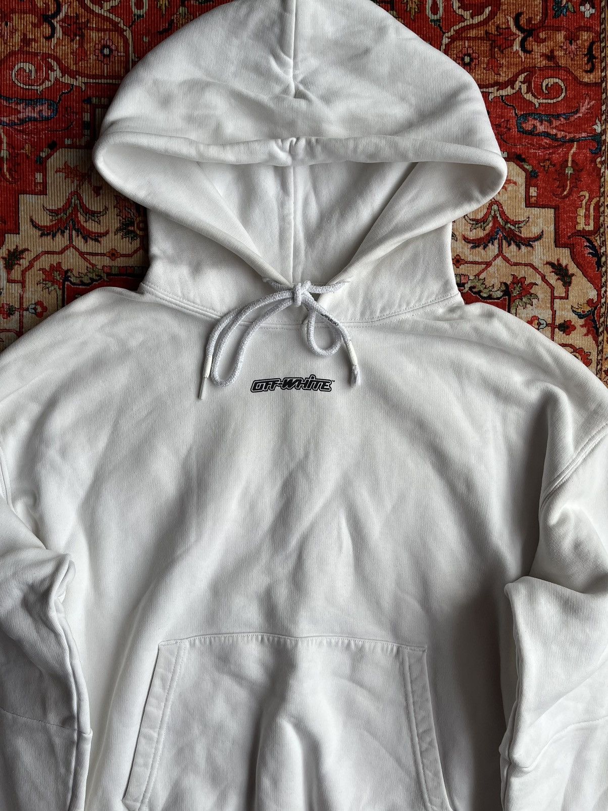 Off-White Off-White White Arrows Hoodie XS Size XS / US 0-2 / IT 36-38 - 3 Thumbnail