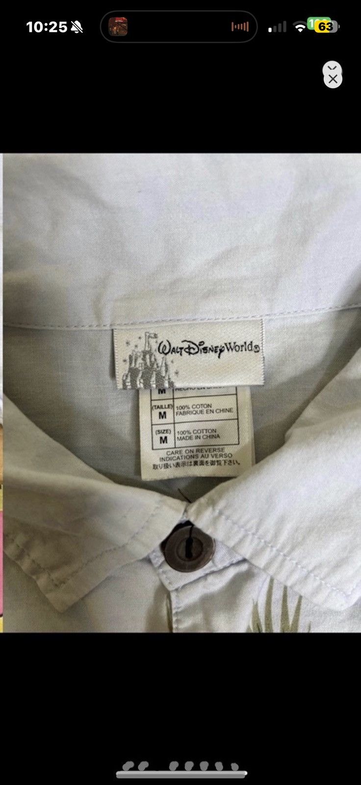 ***FINAL DROP***RARE 00s MICKEY SURF DISNEYLAND SHIRT M