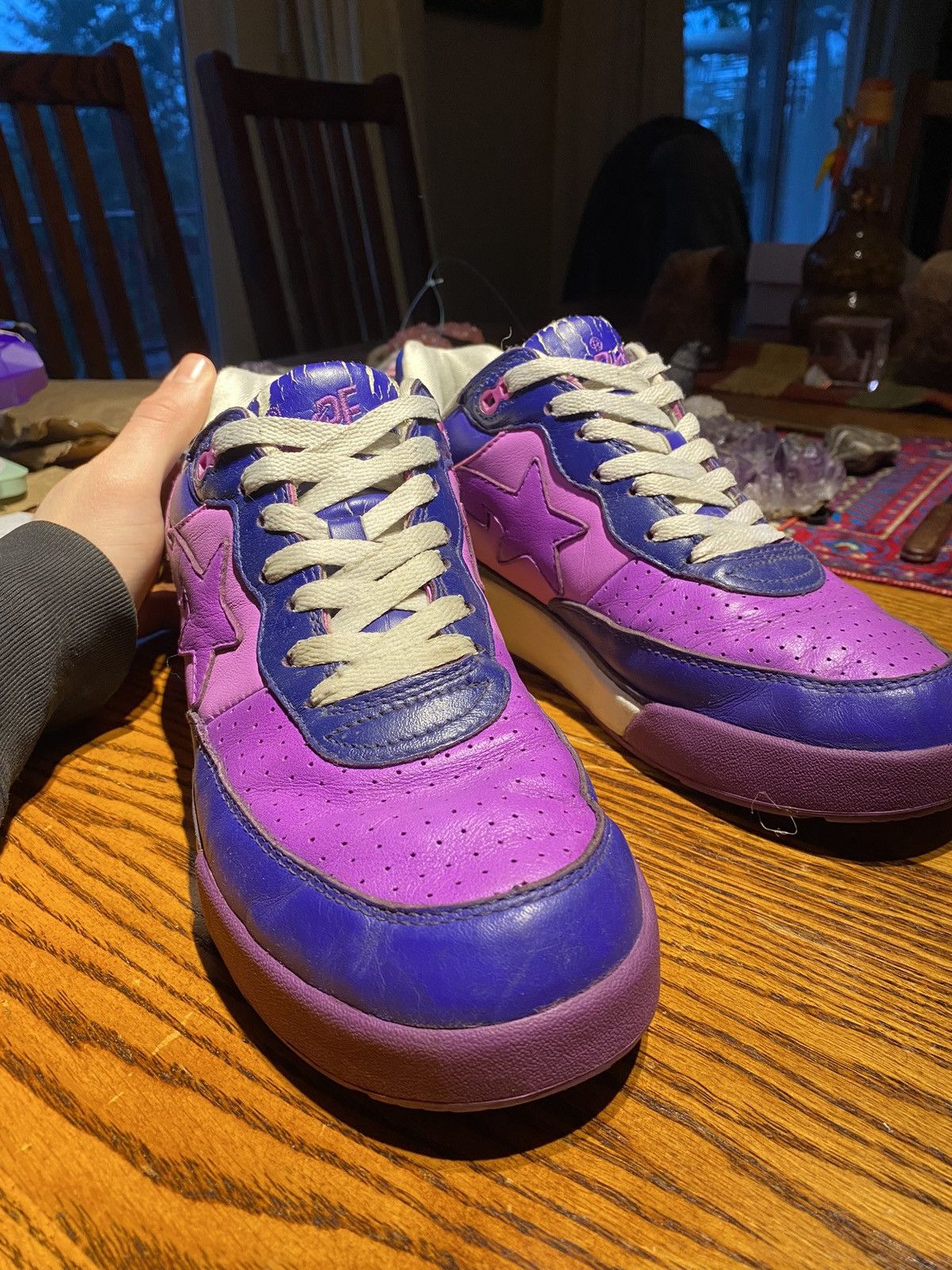 Bape × Nigo OG 2006 Bape Roadsta Purple Camo Size US 10.5 / EU 43-44 - 5 Thumbnail