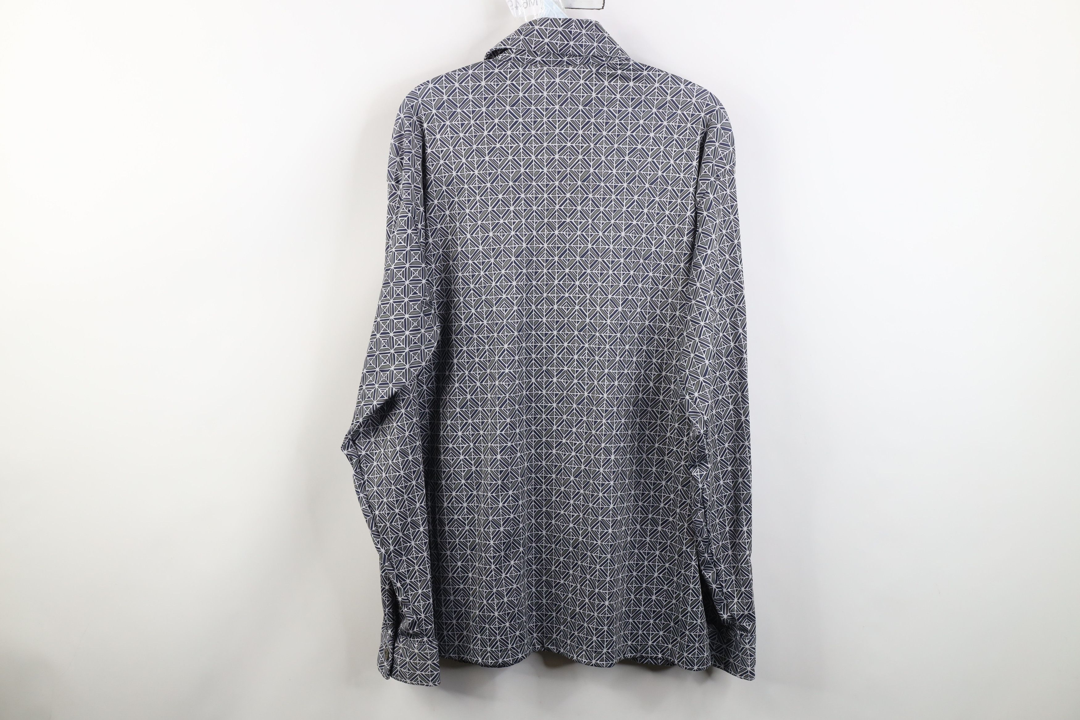 Vintage Vintage 70s Streetwear Dagger Collar Knit Button Shirt USA Size US L / EU 52-54 / 3 - 10 Thumbnail