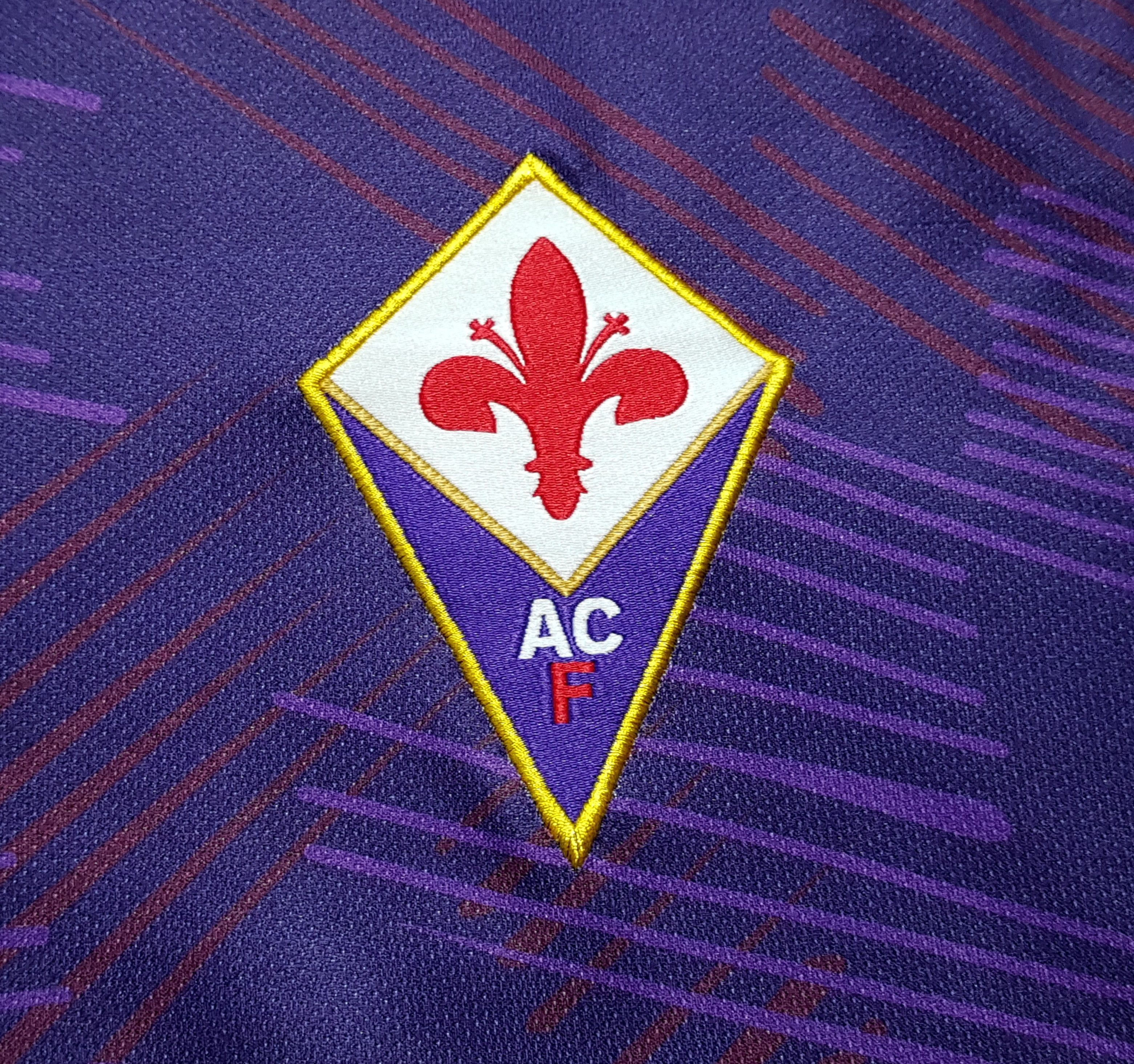 Lotto Fiorentina 1992/1993 Retro Vintage 7UP Soccer Jersey L