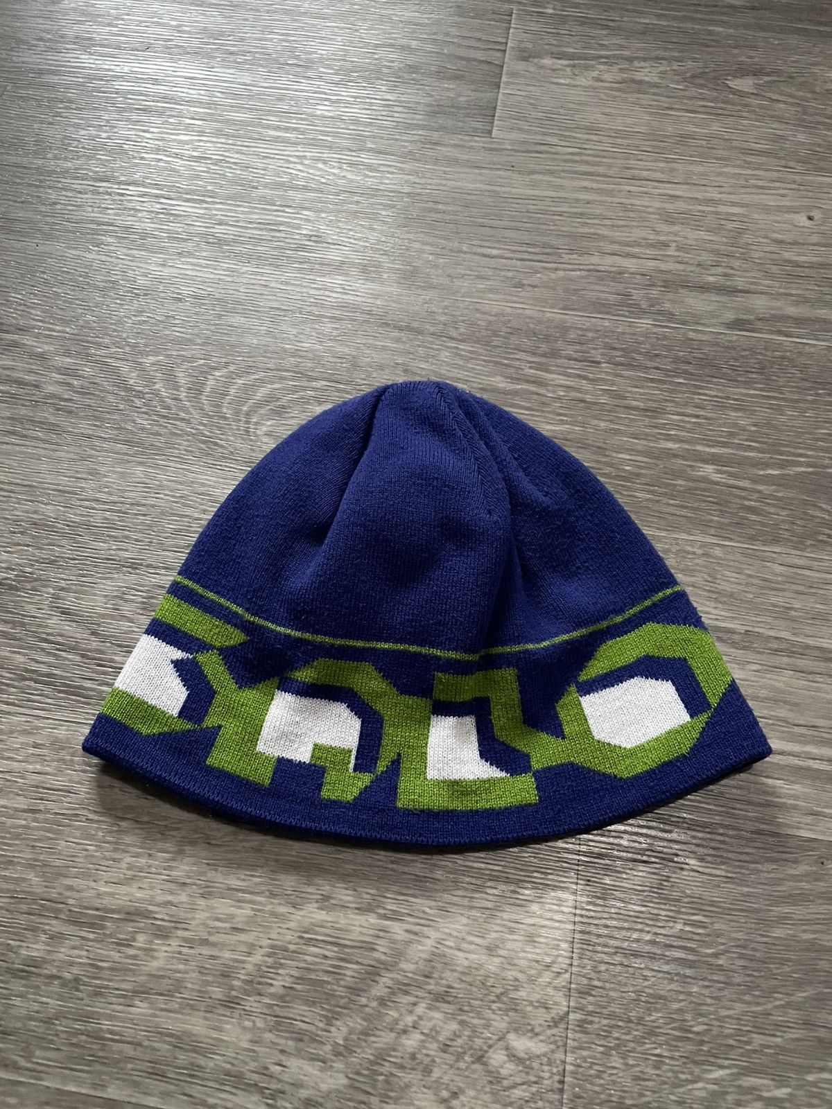 Salomon Vintage Salomon Blue Beanie Hat Outdoor Style Size ONE SIZE - 5 Thumbnail